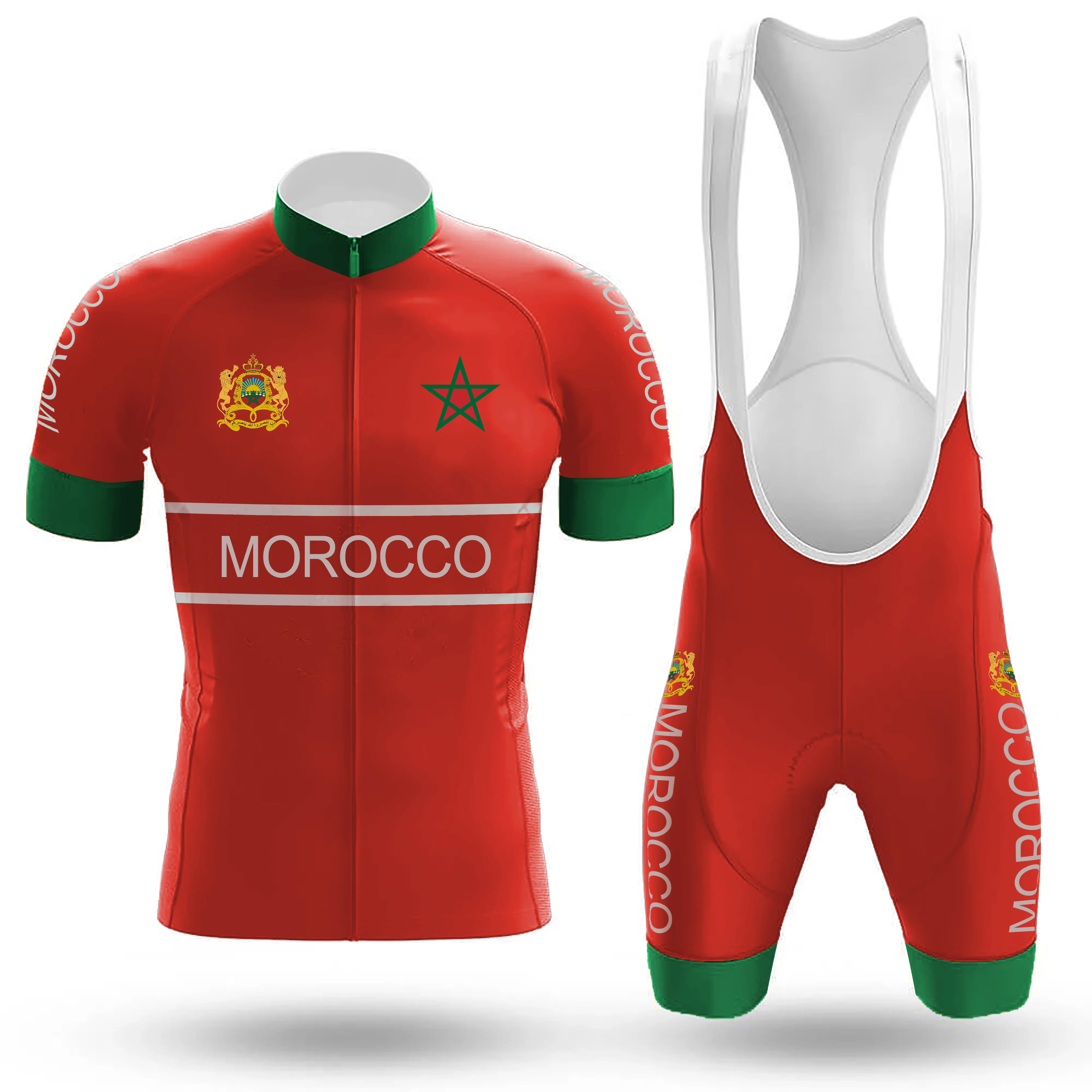 Morocco Flag Men's Cycling Kit