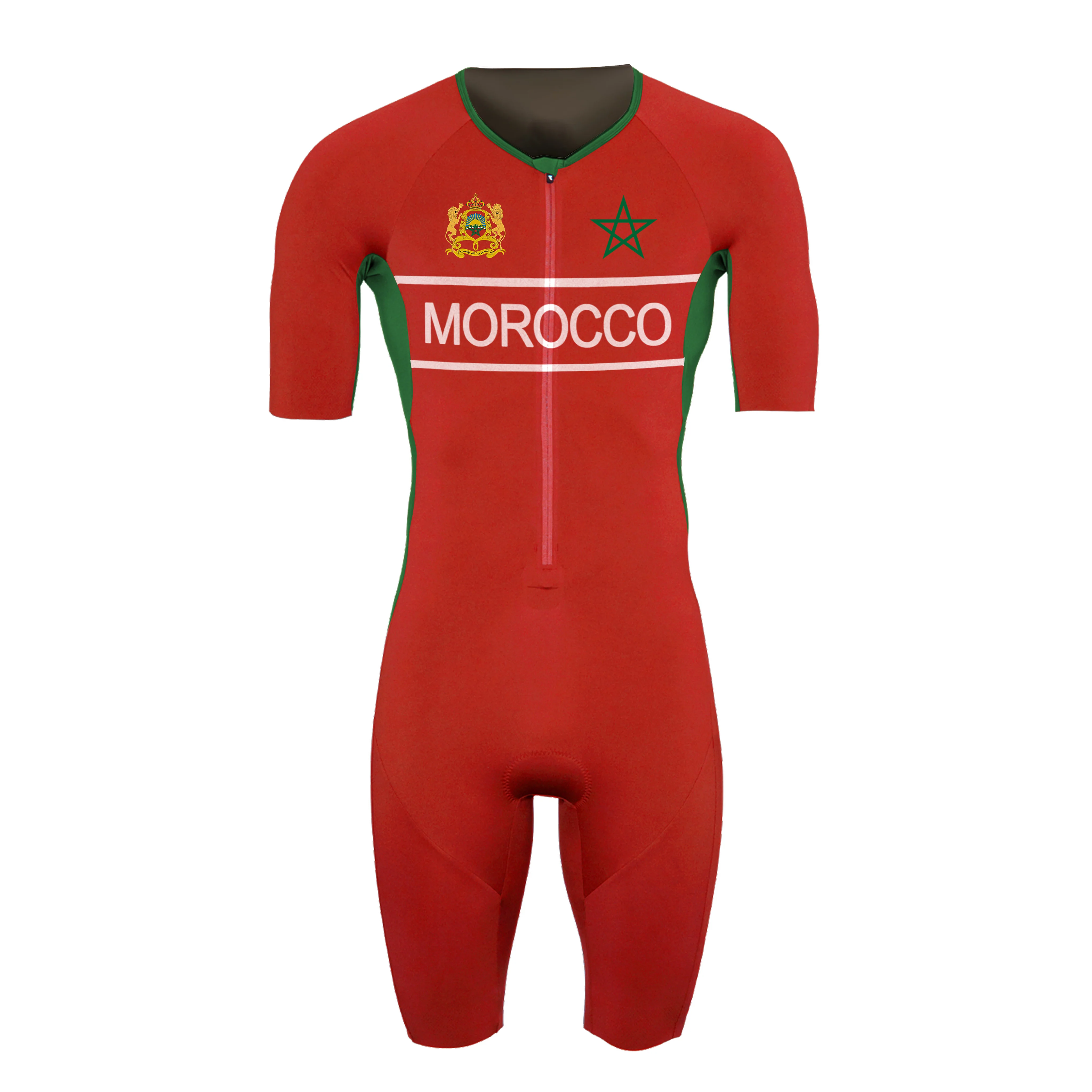 Morocco Flag Men's Triathlon Suit