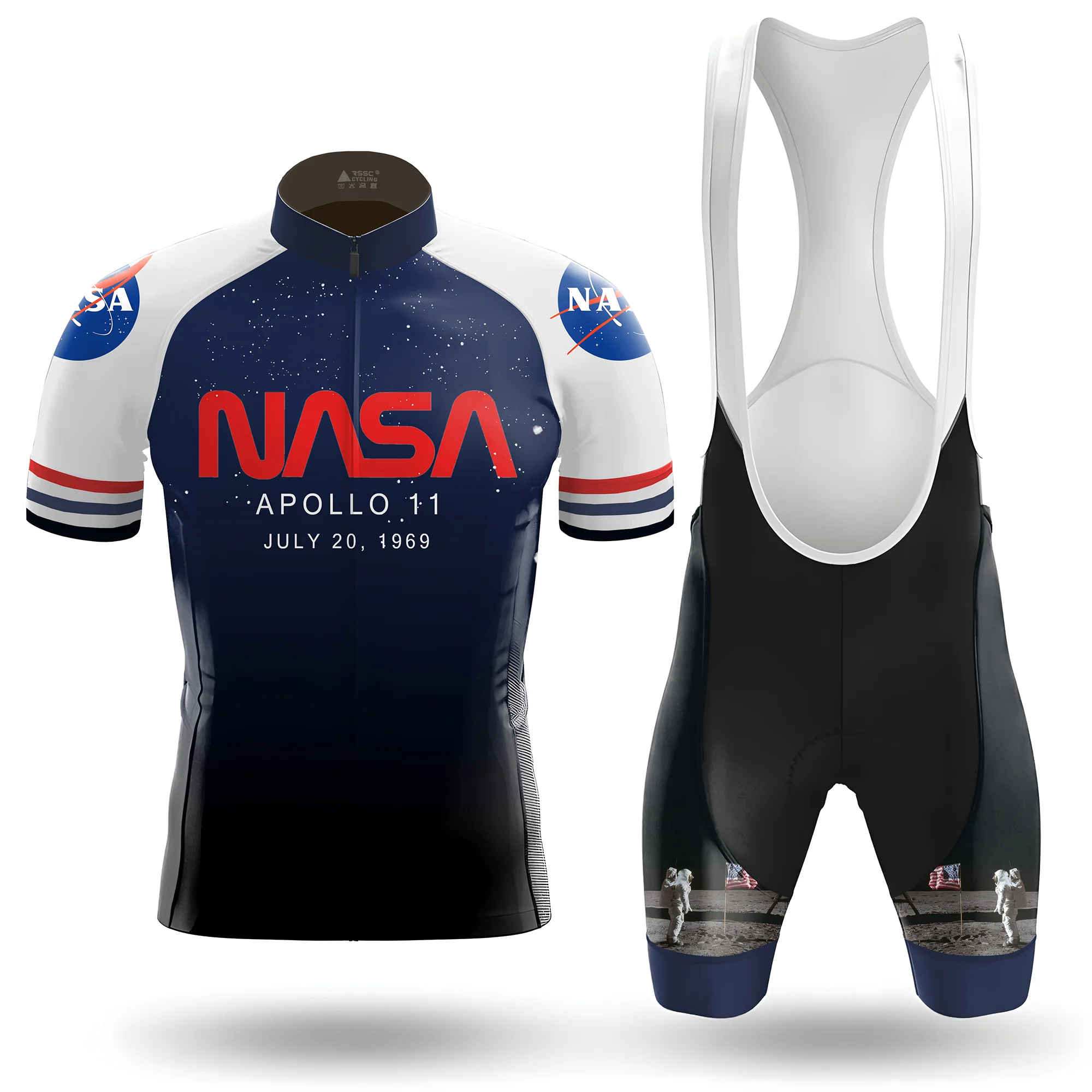 NASA Men's Short Sleeve Cycling Kit