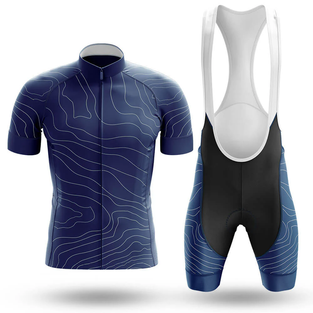 Navy Men's Cycling Kit