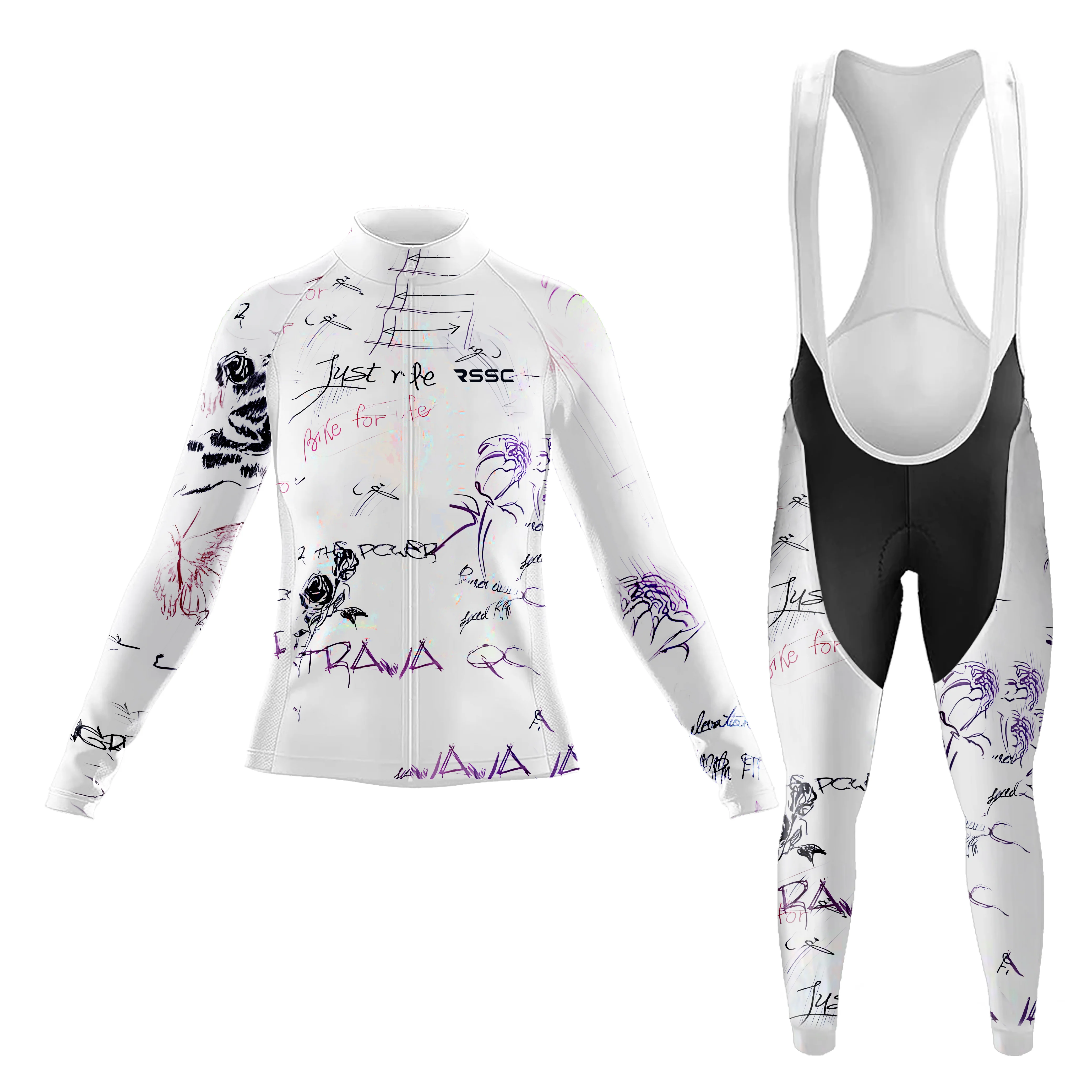 Need For Speed Women's Long Sleeve Cycling Kit