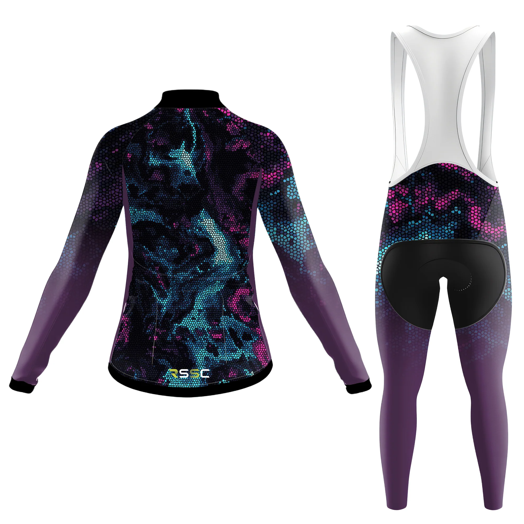 Neon Hive Women's Long Sleeve Cycling Kit - Image 2