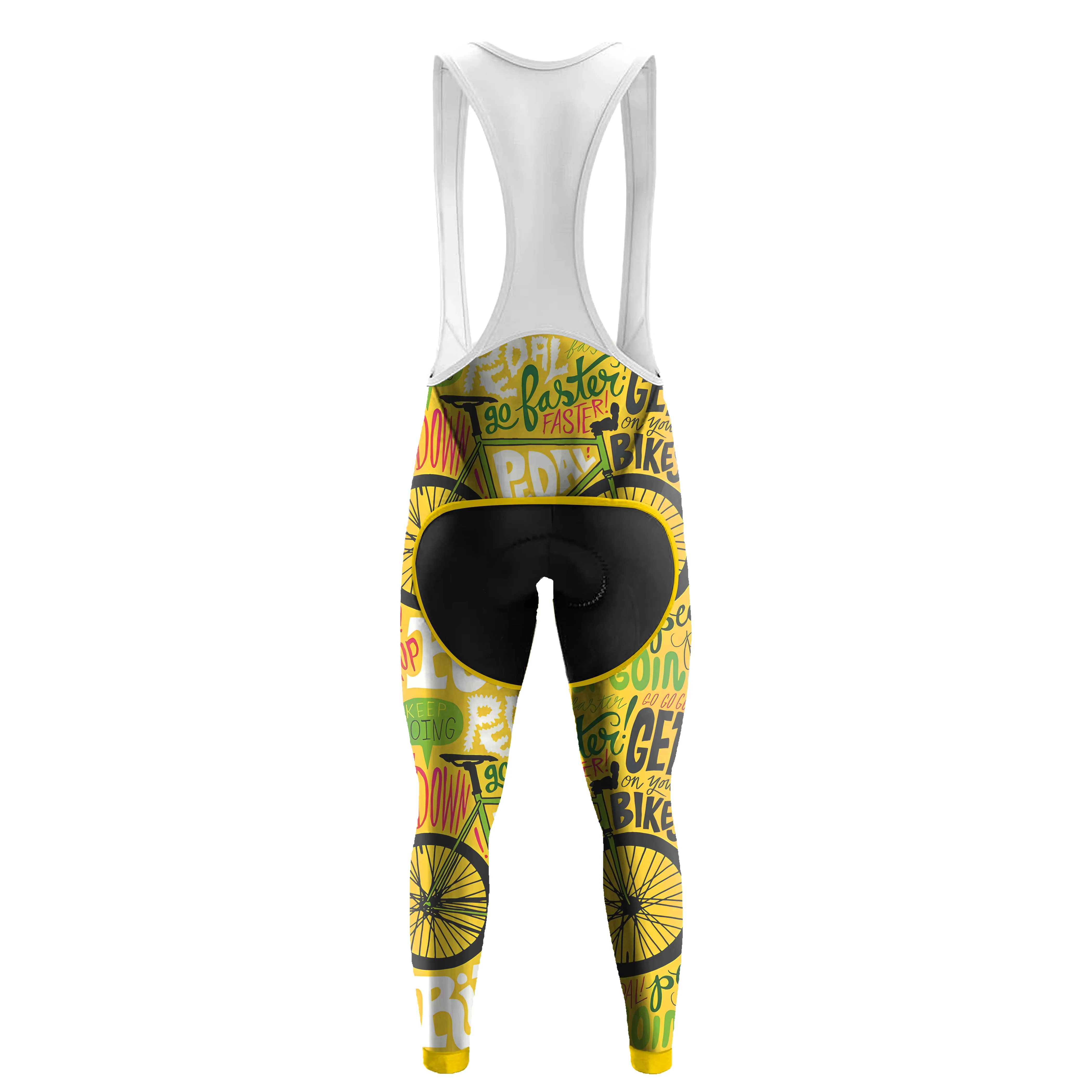 Never Stop Riding  Men's Long Sleeve Cycling Kit - Image 6