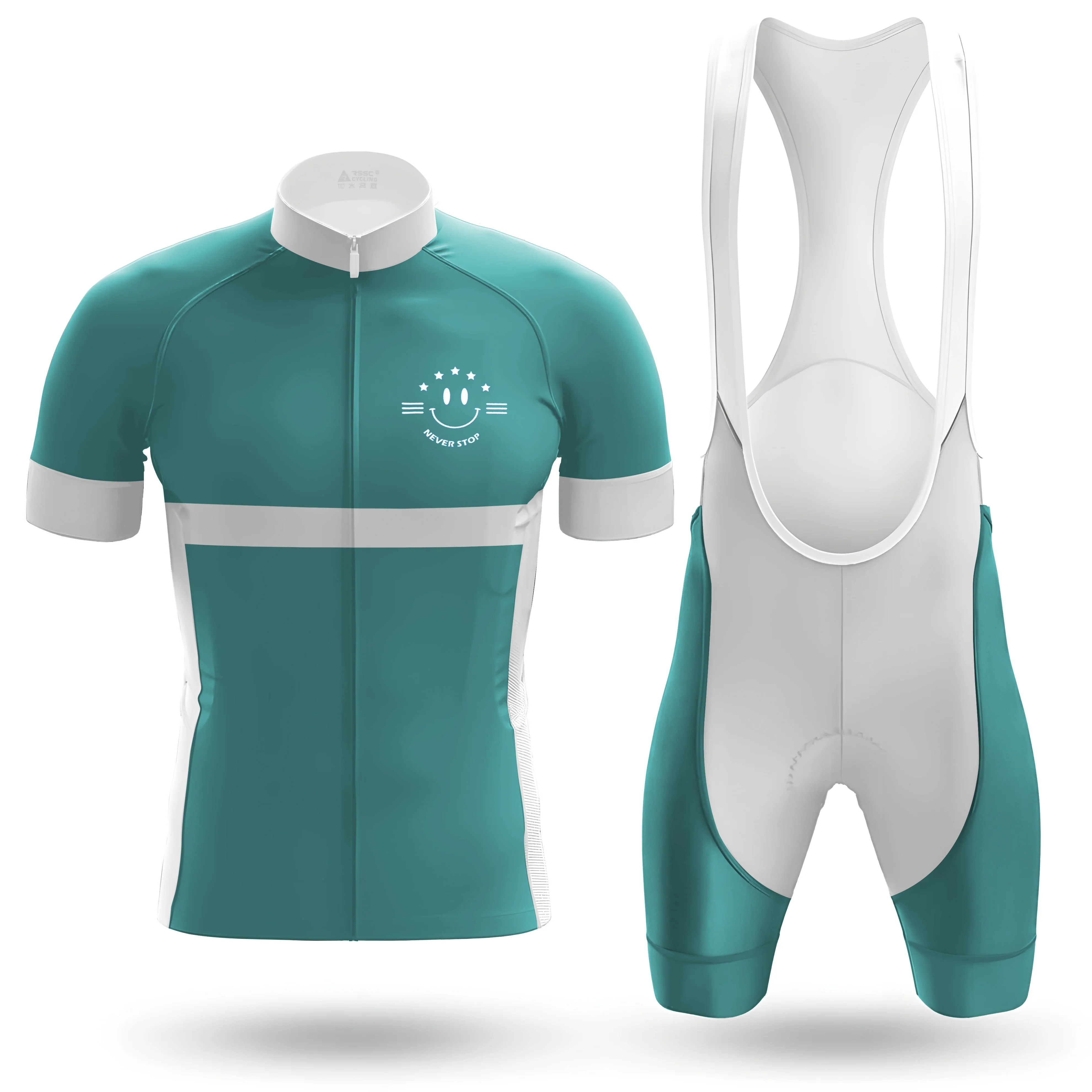 Never Stop Smiling Men's Cycling Kit