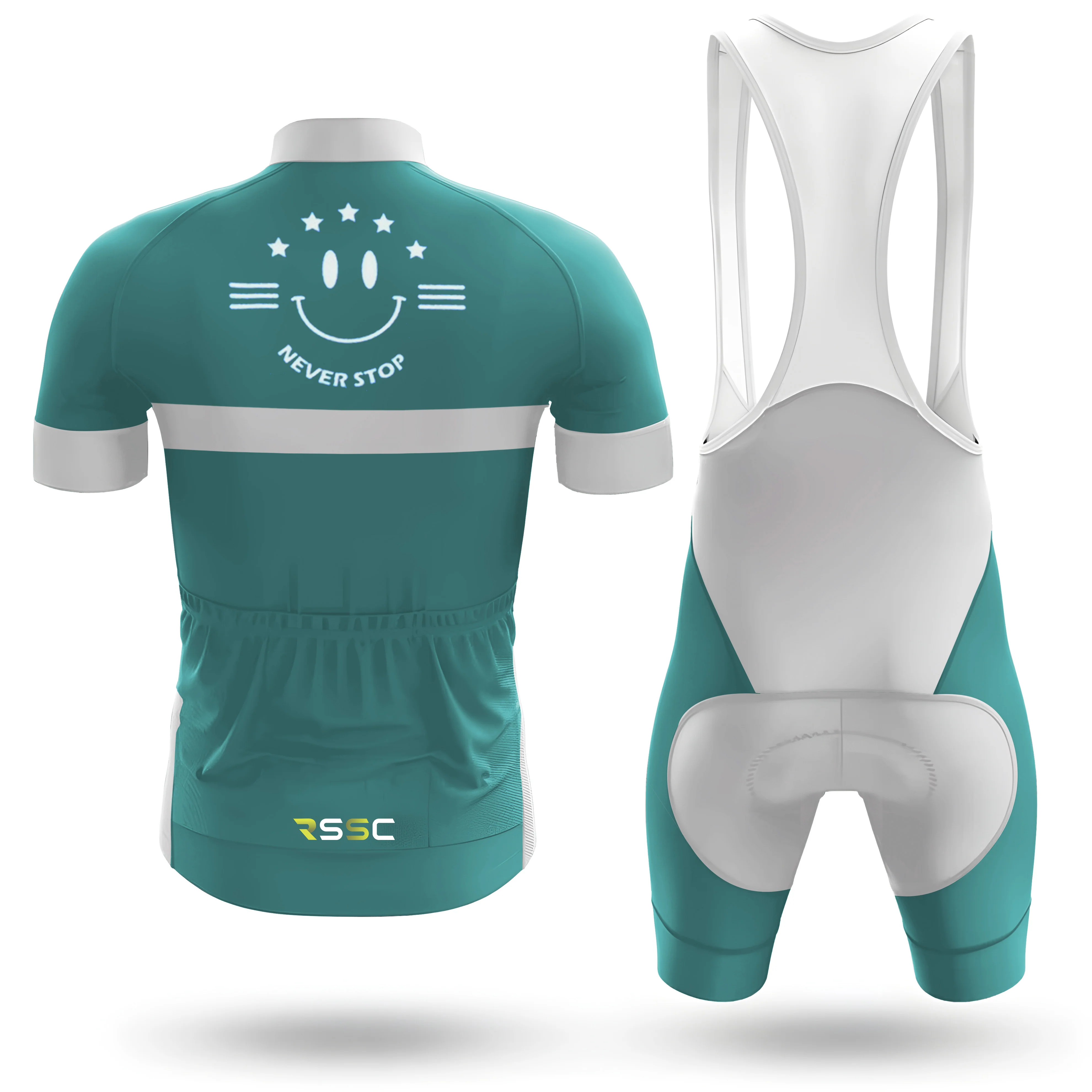 Never Stop Smiling Men's Cycling Kit - Image 2