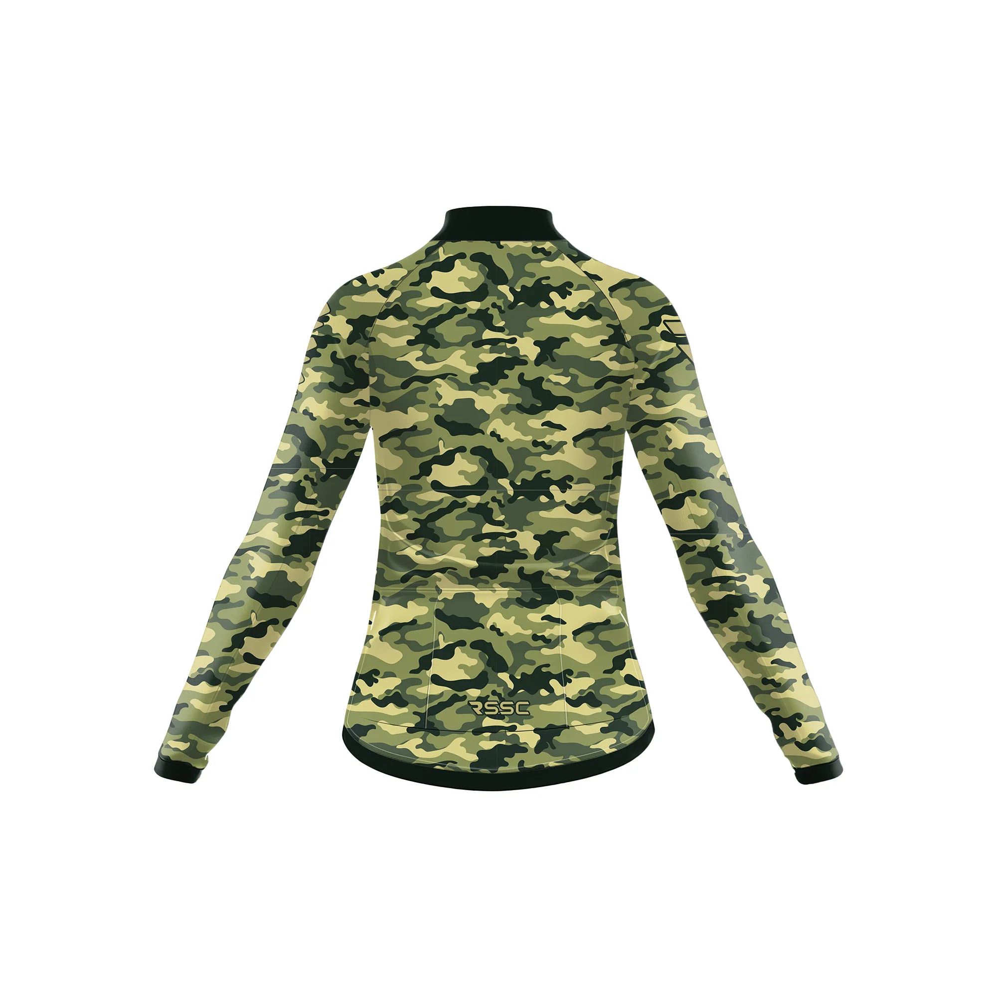 Olive Terrain Women's Long Sleeve Cycling Kit - Image 4
