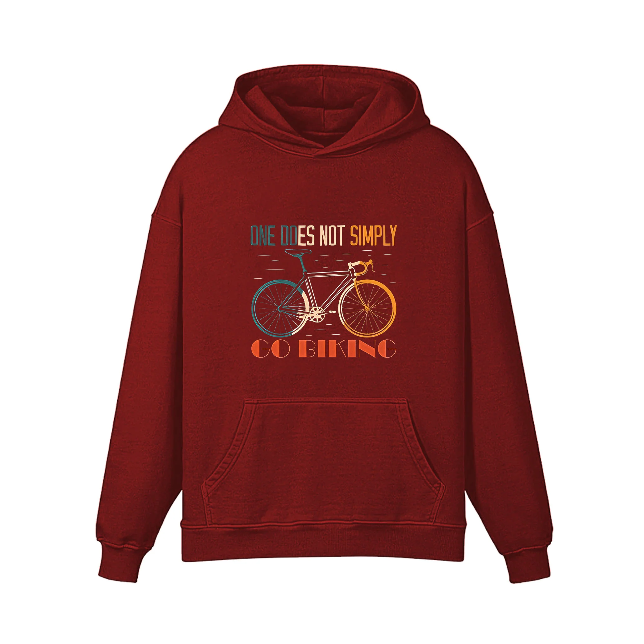 One Does Not Simply Go Biking Hoodie - Image 2