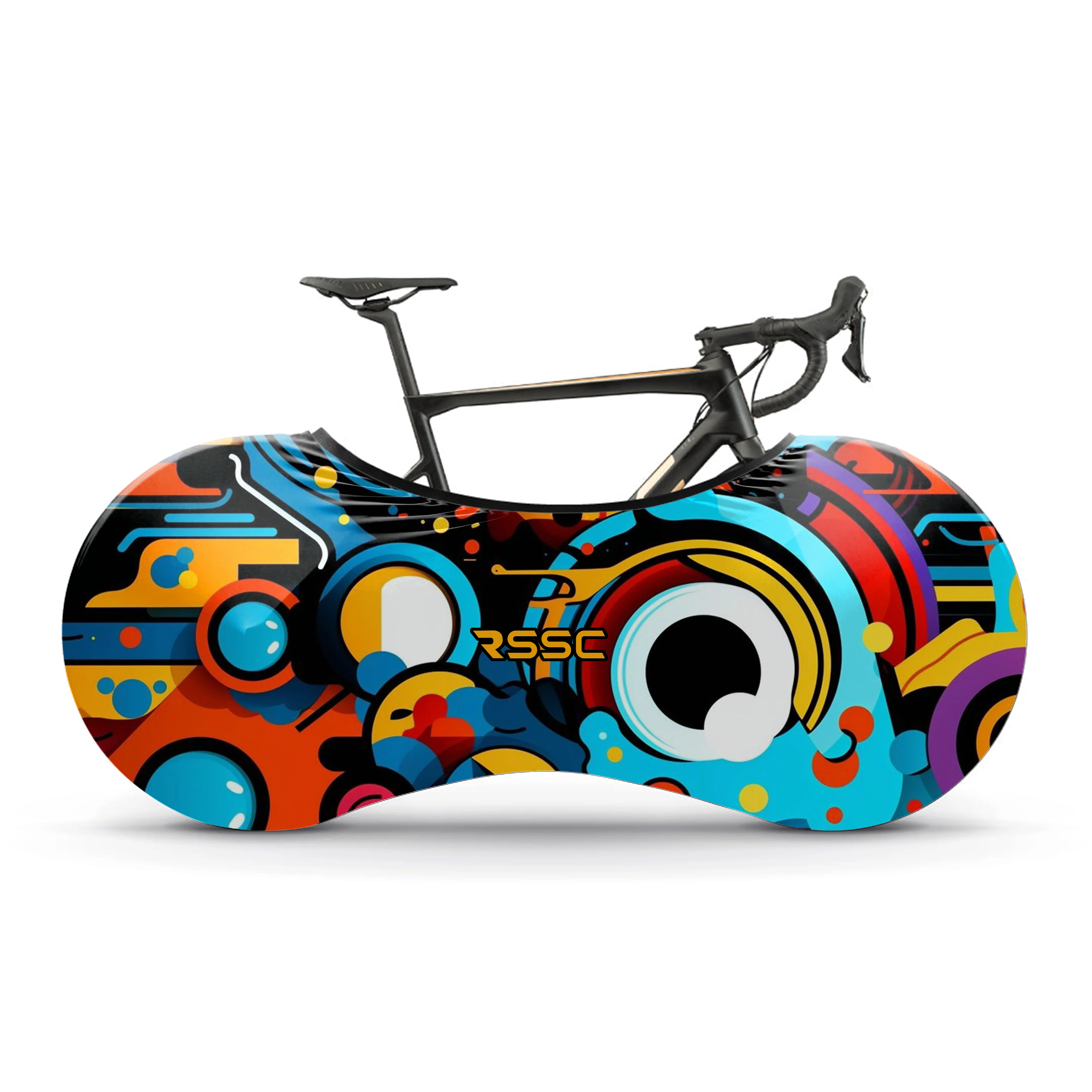 One-Eyed Monster Bicycle Wheels Cover