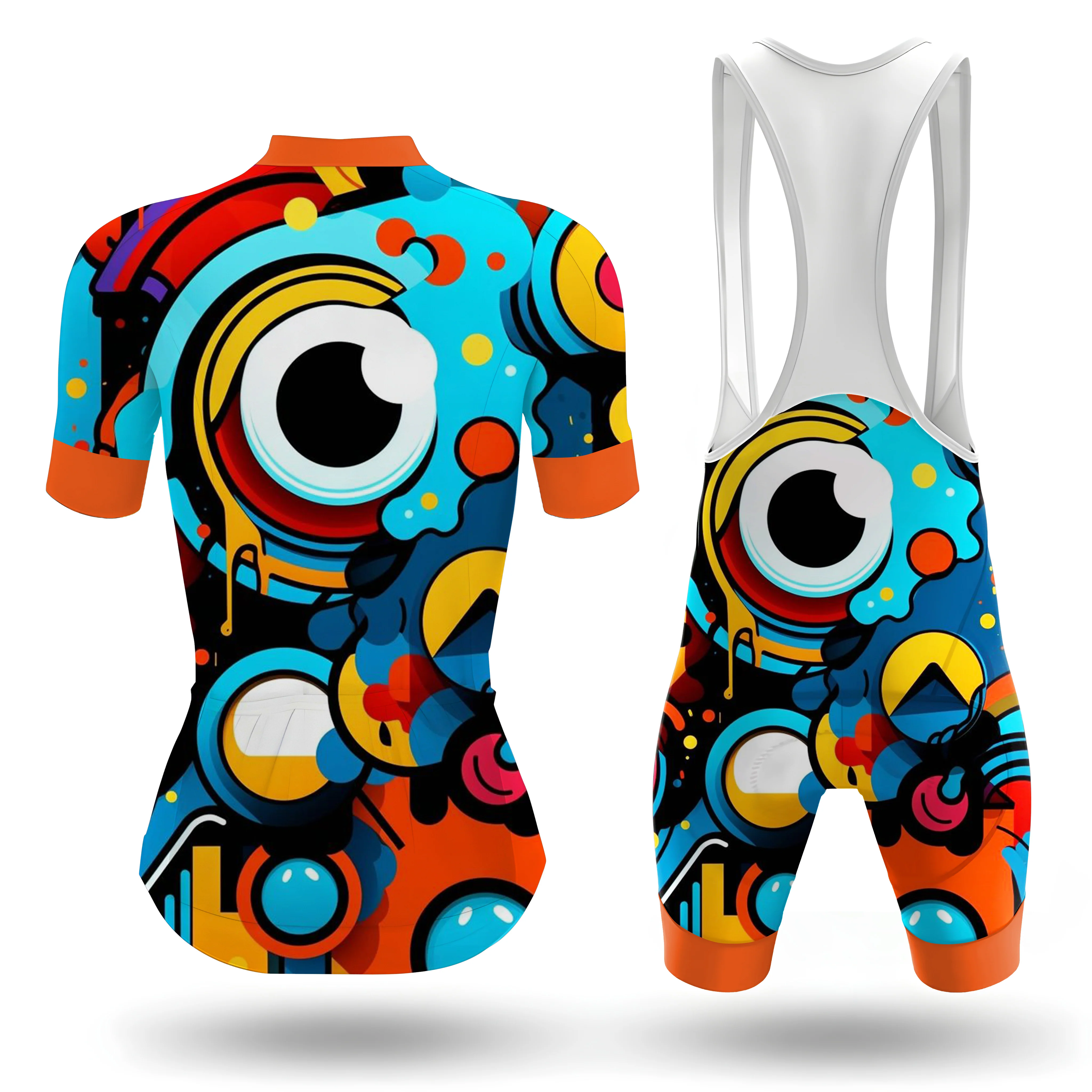 One-Eyed Monster Women's Short Sleeve Cycling Kit - Image 2