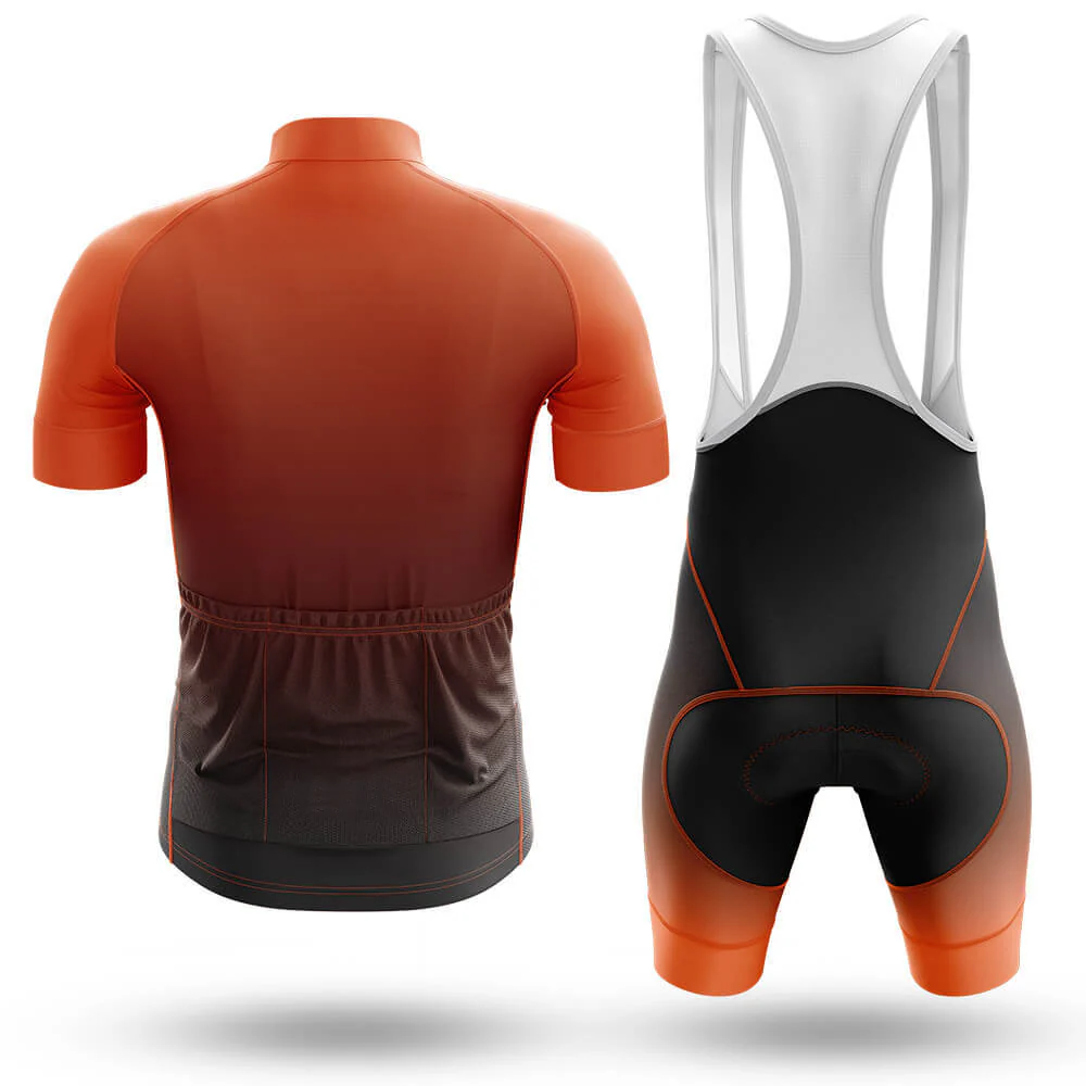 Orange Gradient Men's Cycling Kit - Image 2