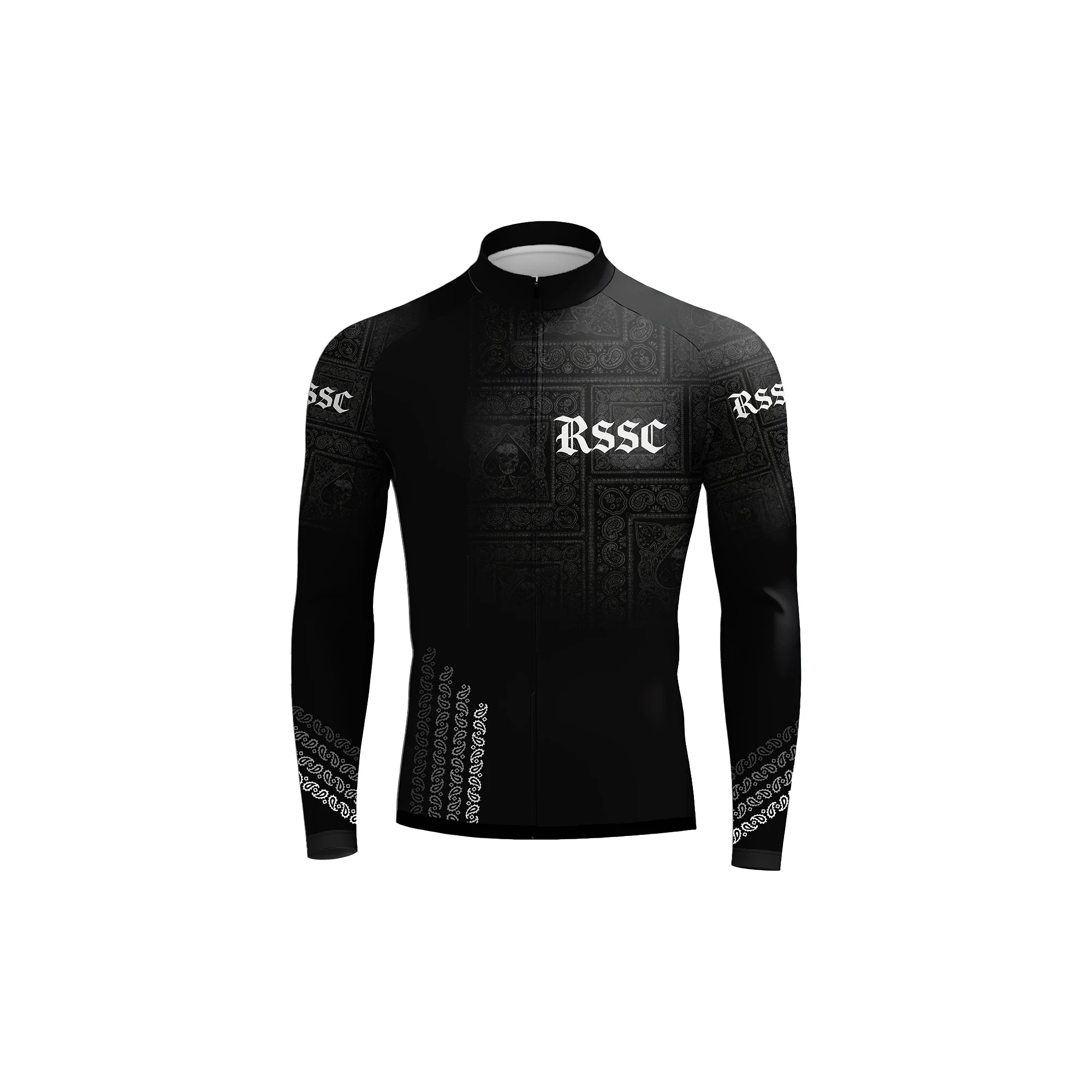 Paisley  Men's Long Sleeve Cycling Kit - Image 3