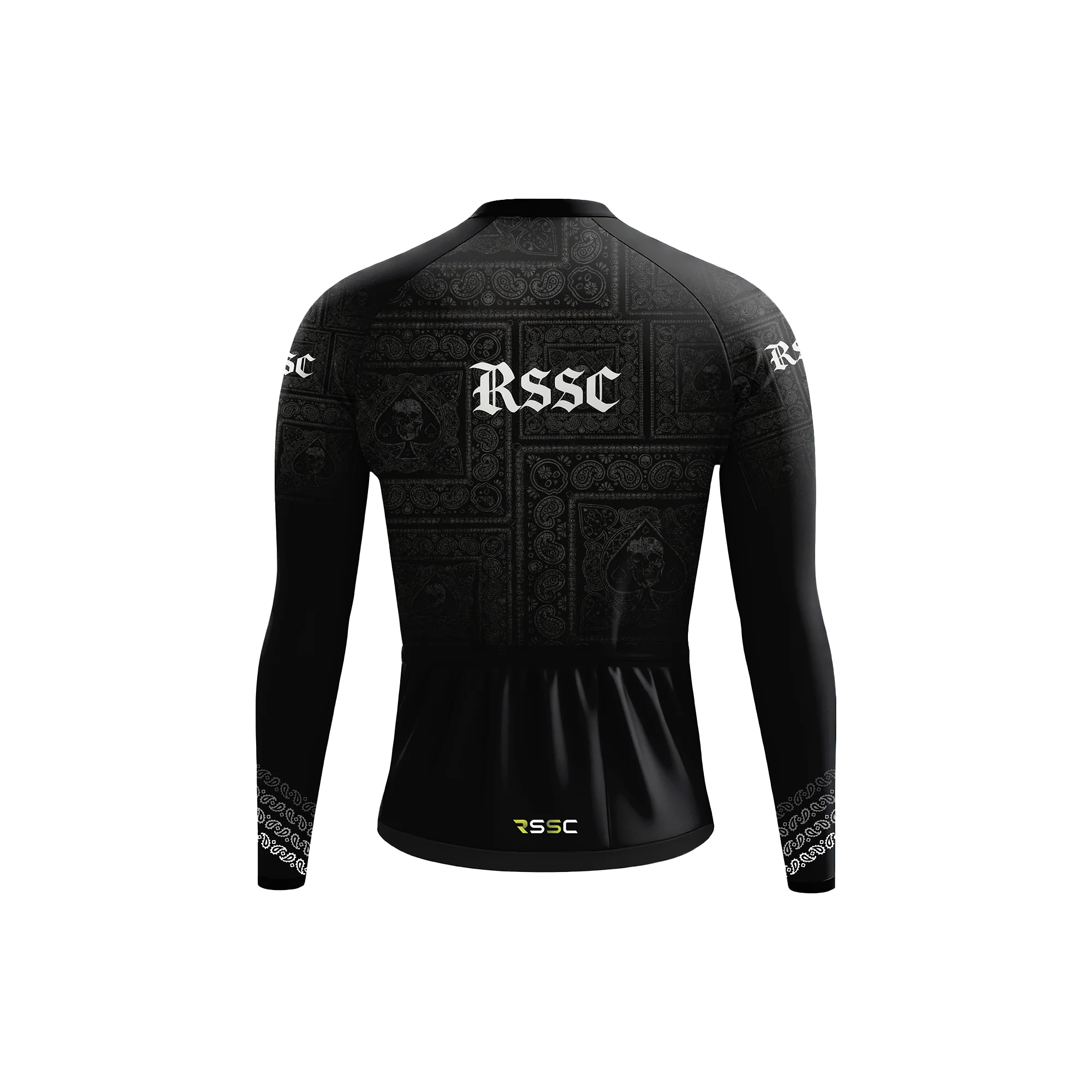 Paisley  Men's Long Sleeve Cycling Kit - Image 4