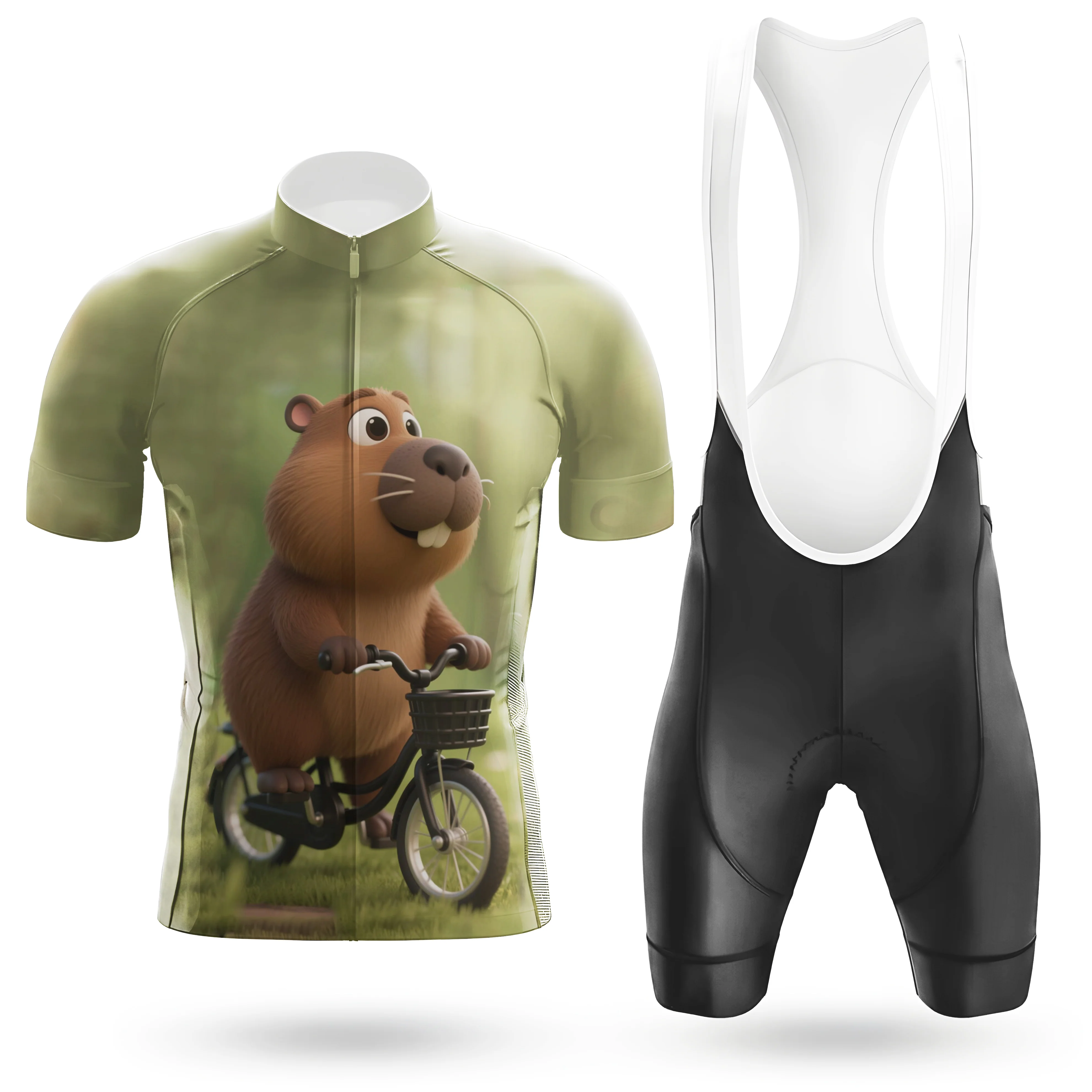 Photo Version Of Capybara Men's Cycling Kit