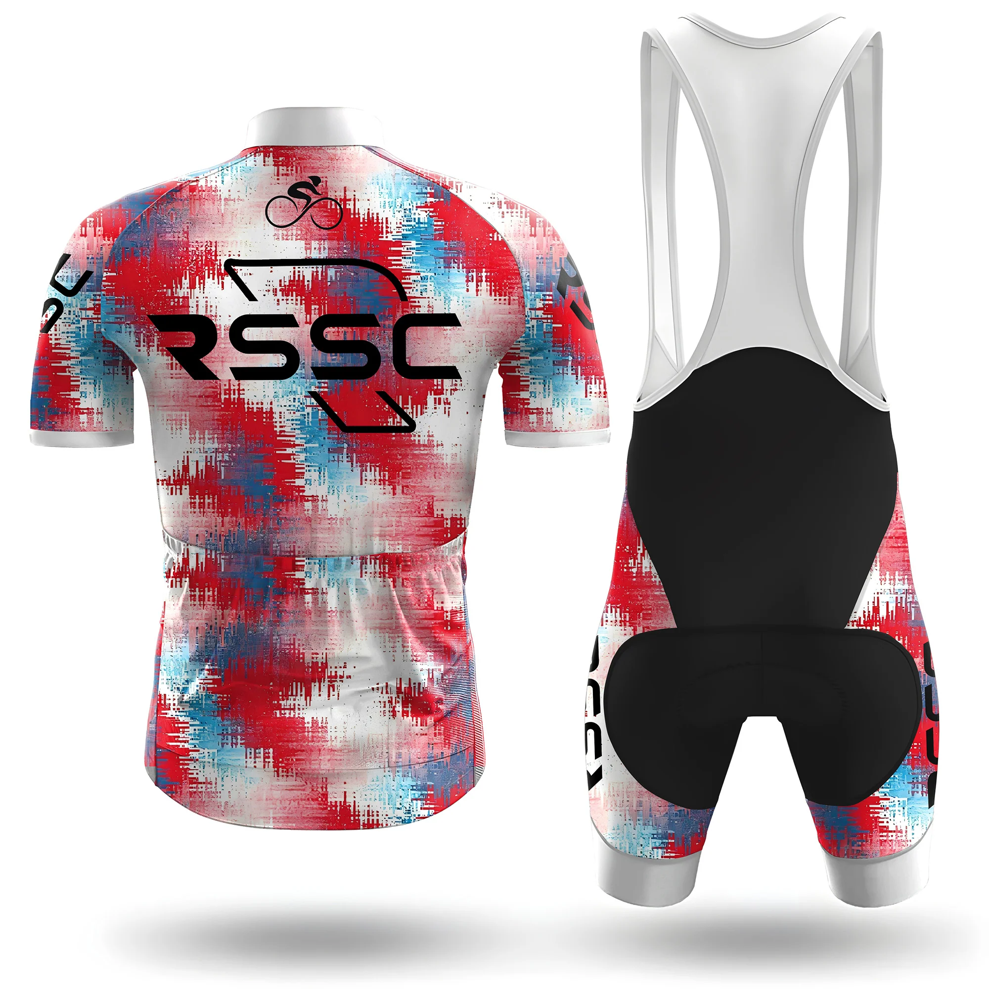 Pixel Pulse Men's Short Sleeve Cycling Kit - Image 2