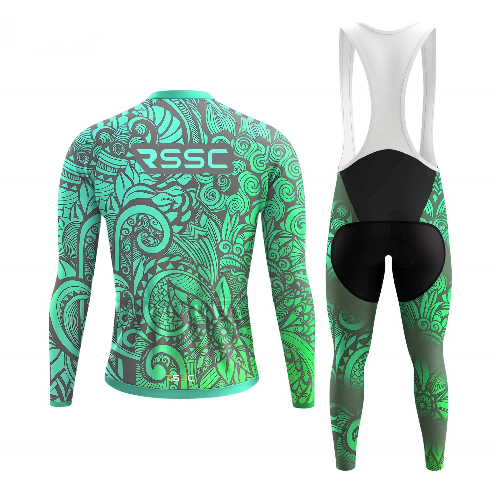 Polynesian Botanical Garden Men's Long Sleeve Cycling Kit - Image 2