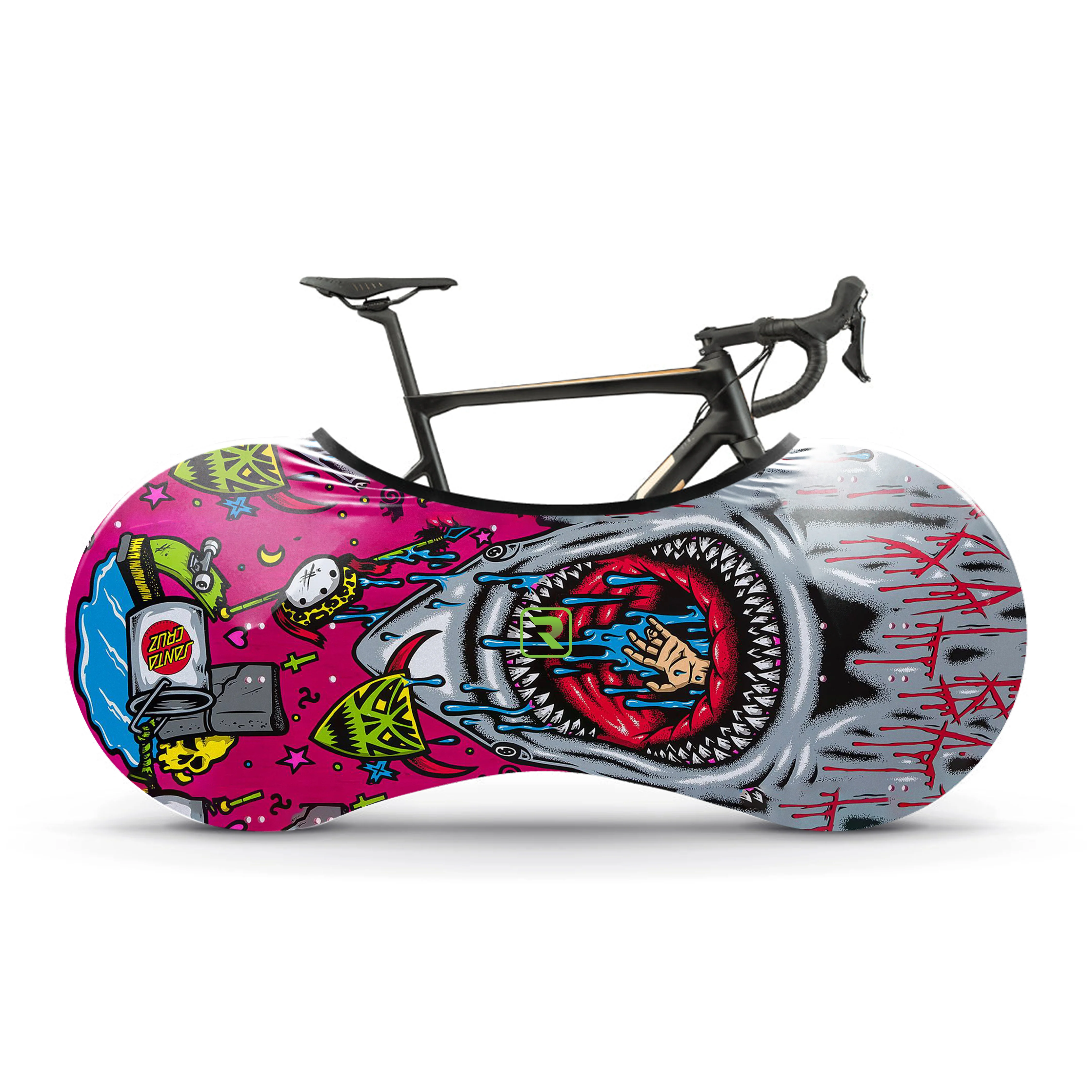 Pool Shark Bicycle Wheels Cover