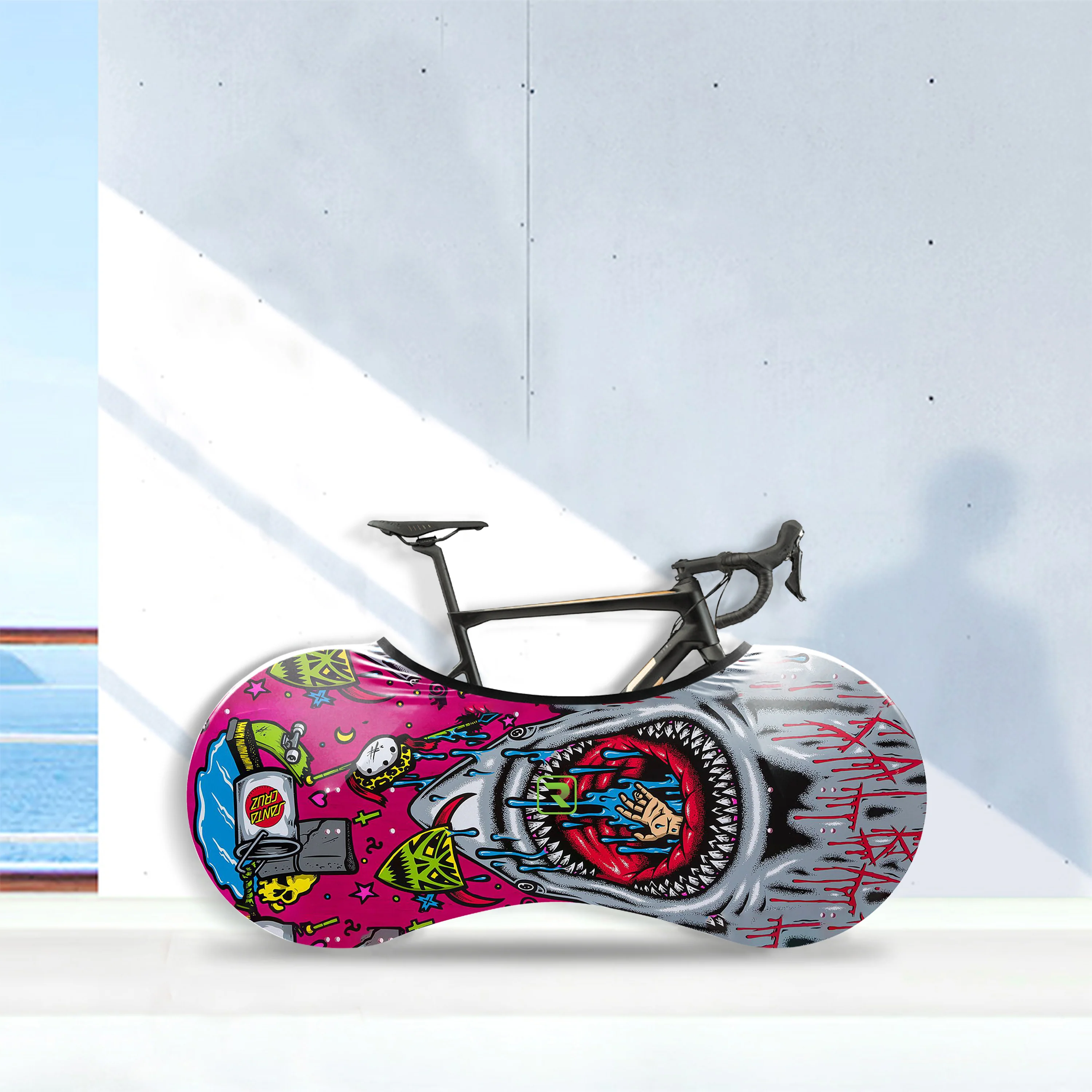 Pool Shark Bicycle Wheels Cover - Image 5