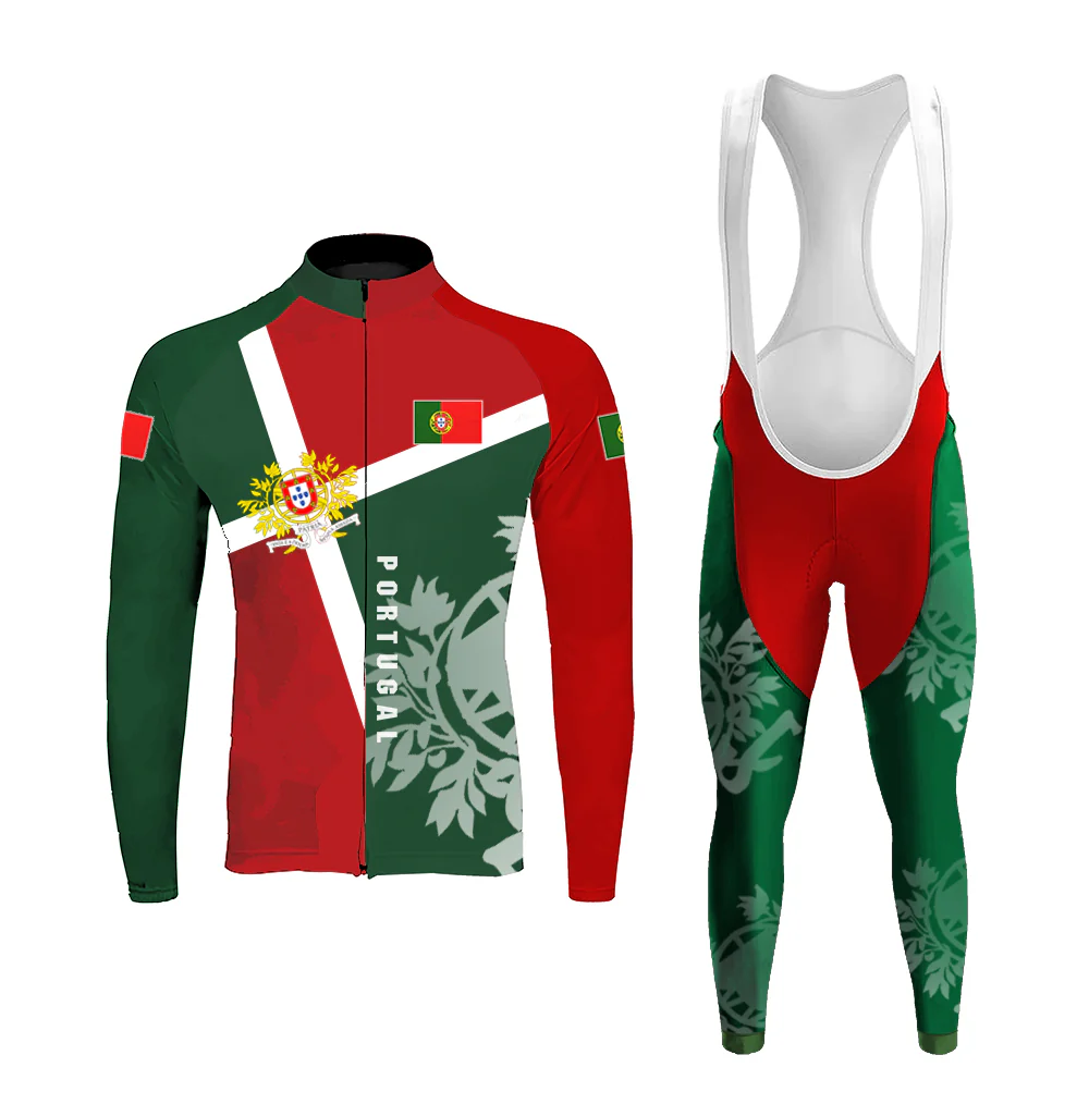 Portugal Men's Long Sleeve Cycling Kit