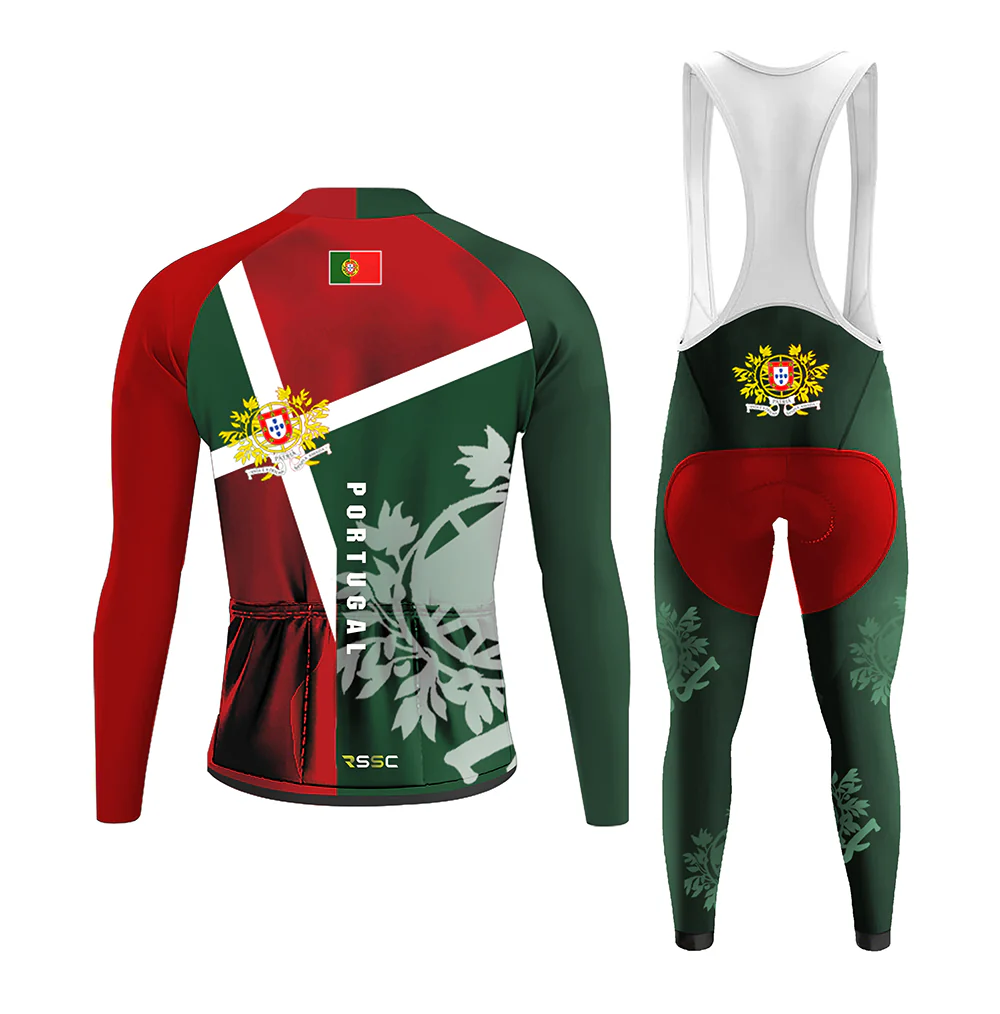 Portugal Men's Long Sleeve Cycling Kit - Image 2