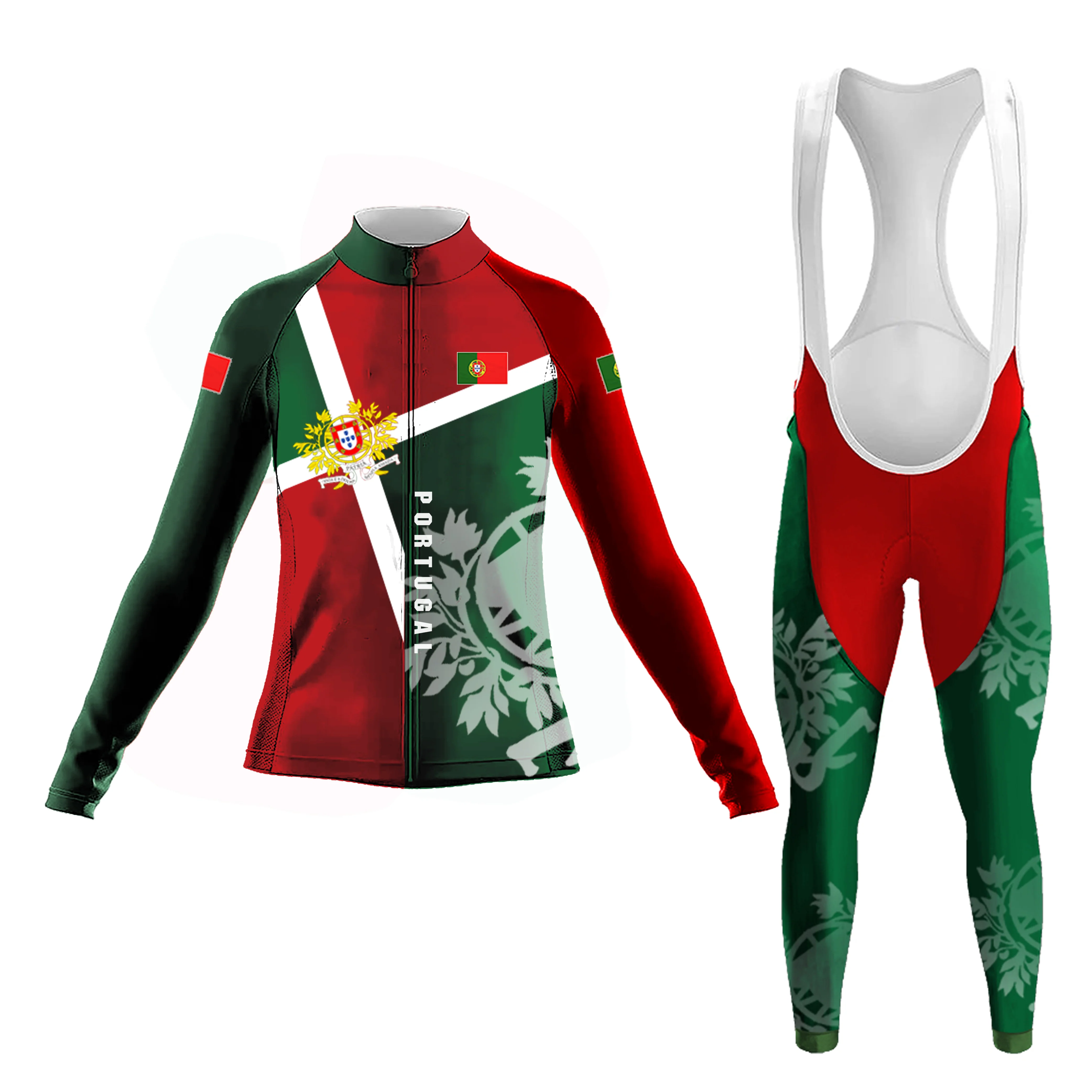 Portugal Women's Long Sleeve Cycling Kit
