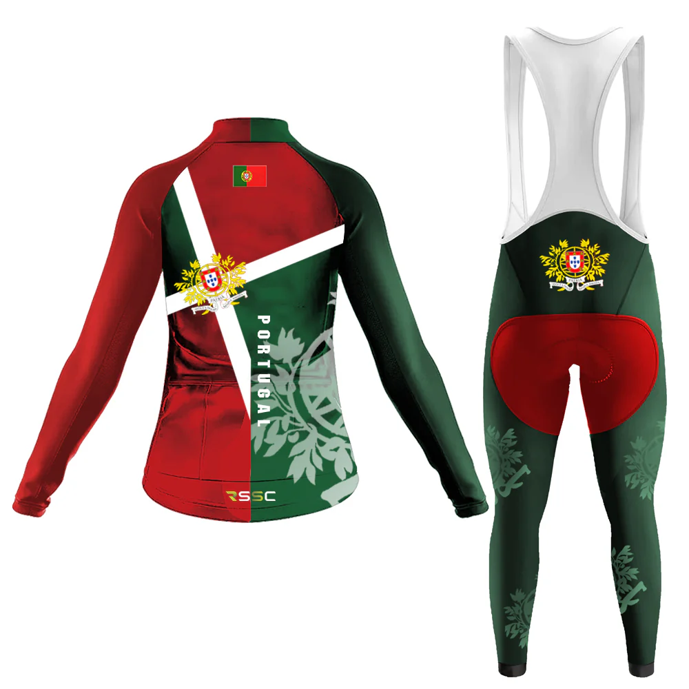 Portugal Women's Long Sleeve Cycling Kit - Image 2