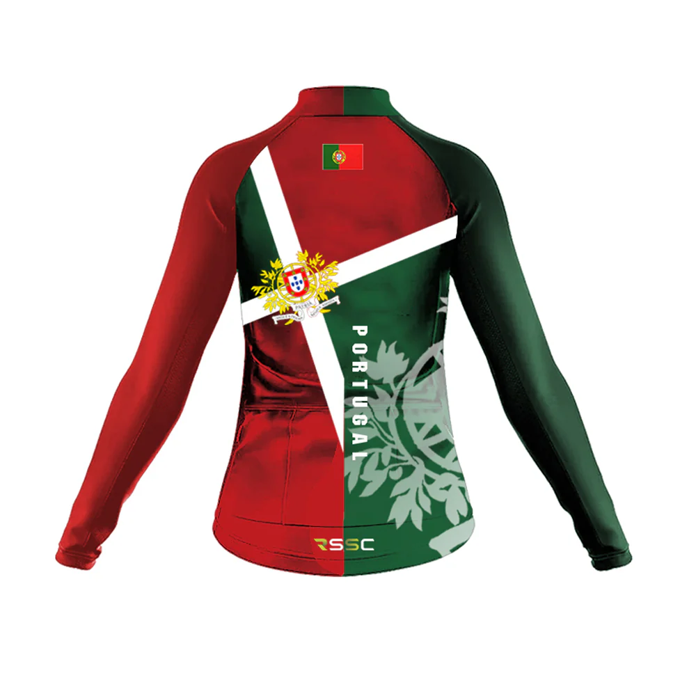 Portugal Women's Long Sleeve Cycling Kit - Image 4