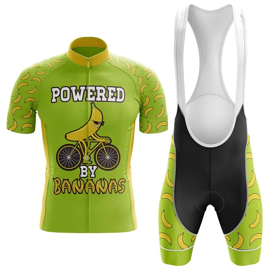 Powered By Bananas Men's Short Sleeve Cycling Kit