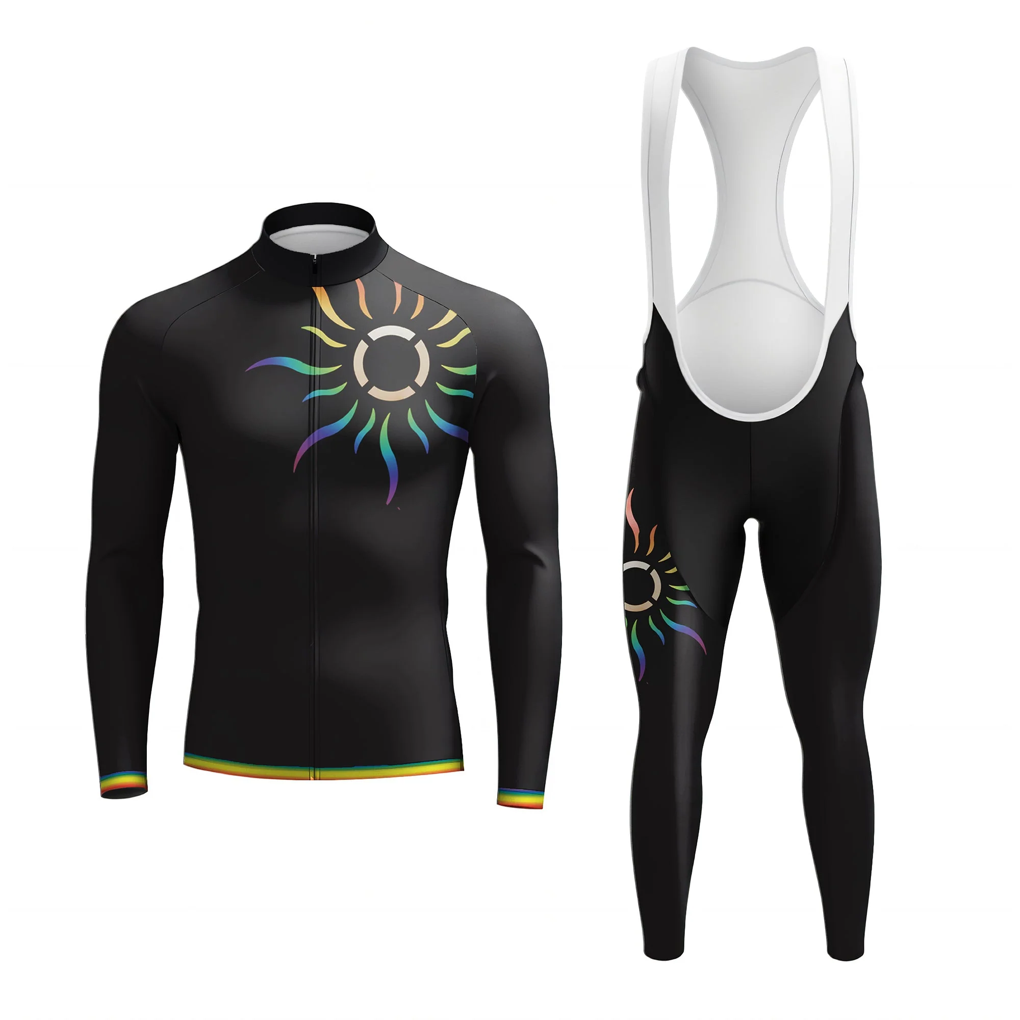 Prismatic Sunride Men's Long Sleeve Cycling Kit