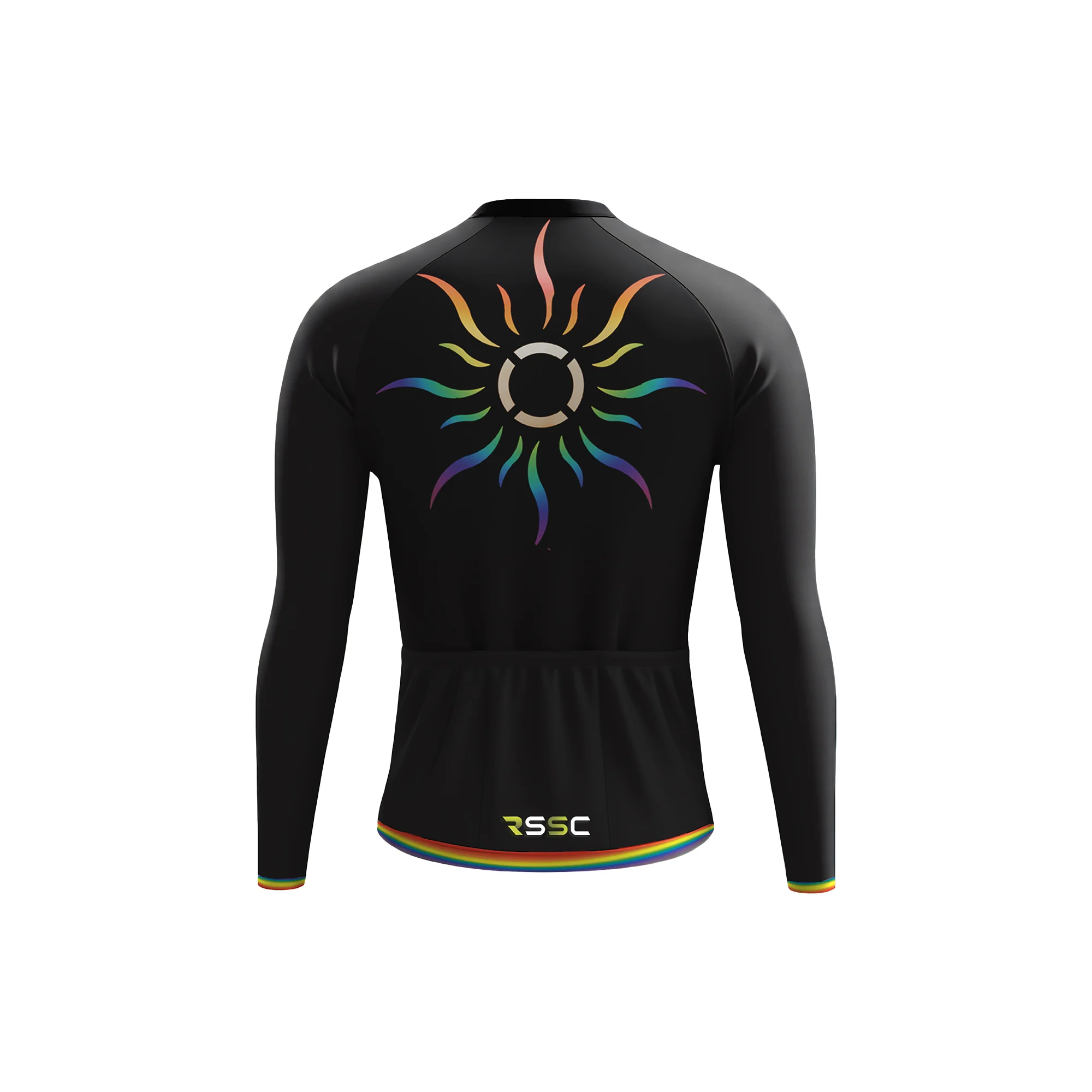 Prismatic Sunride Men's Long Sleeve Cycling Kit - Image 4