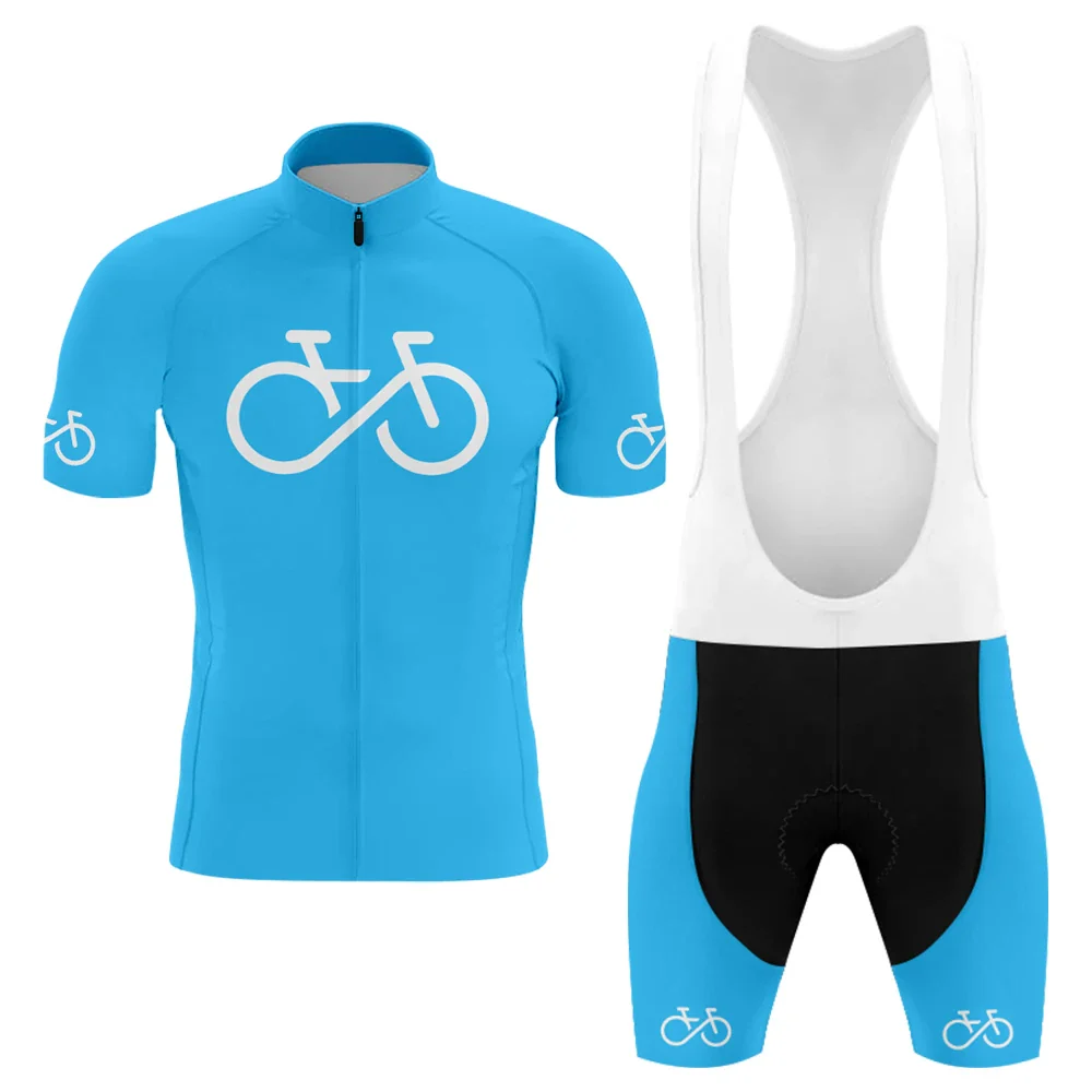 Professional Team Racing Suit Men's Short Sleeve Cycling Kit - Image 10