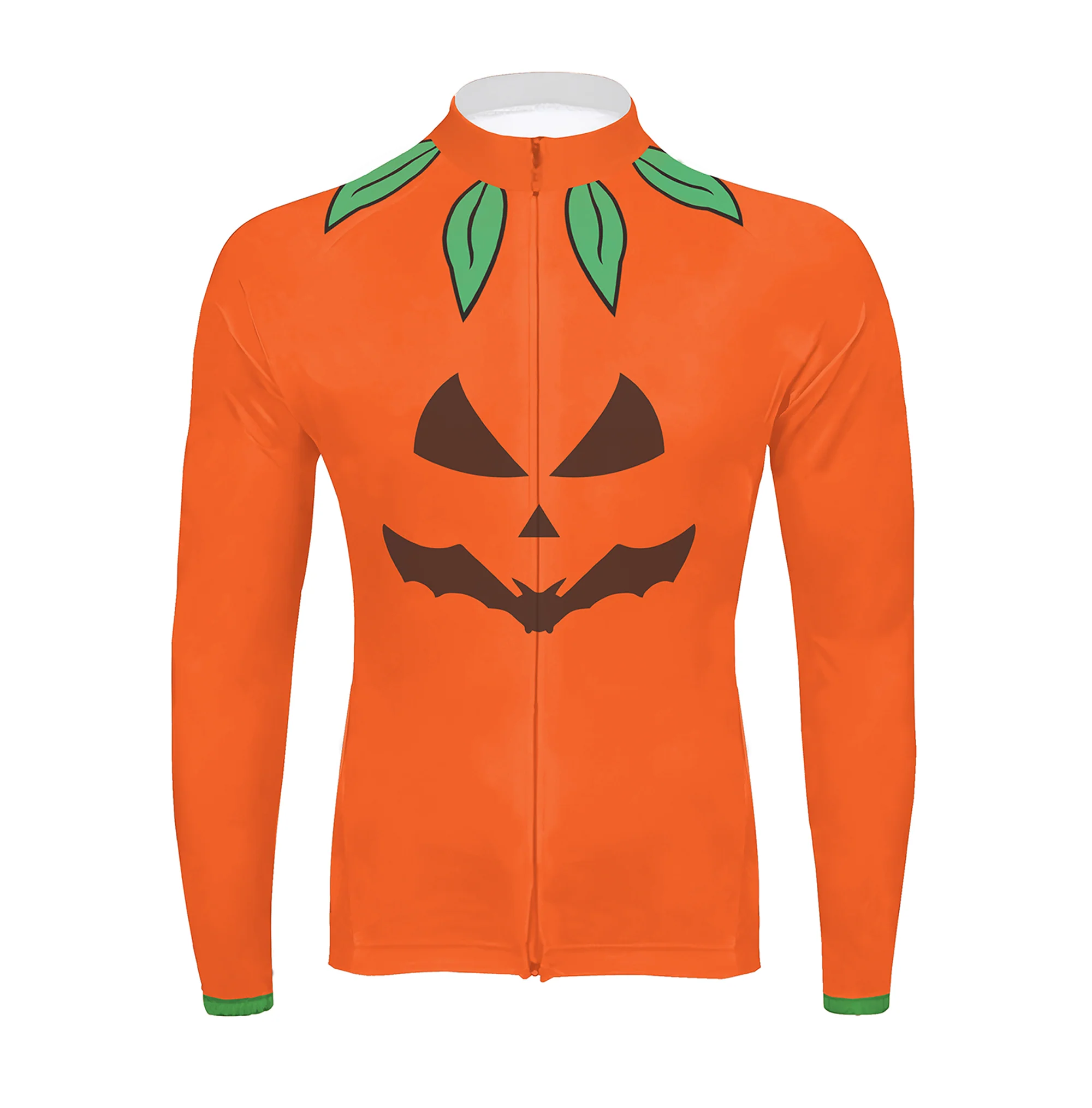 Pumpkin Men's Long Sleeve Cycling Kit - Image 3