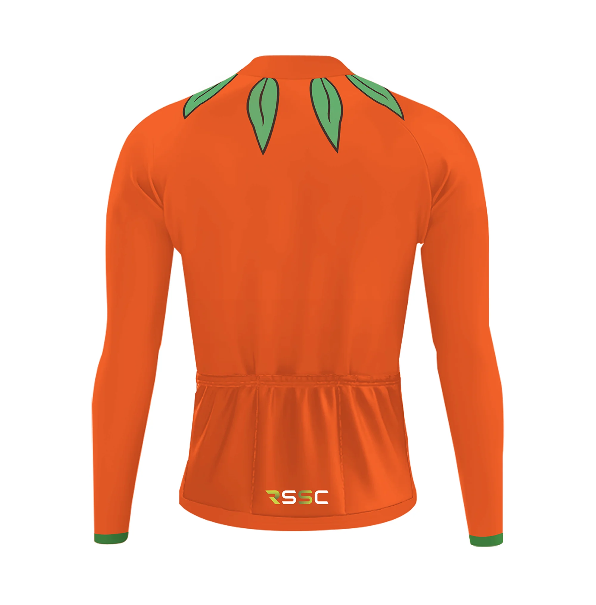 Pumpkin Men's Long Sleeve Cycling Kit - Image 4