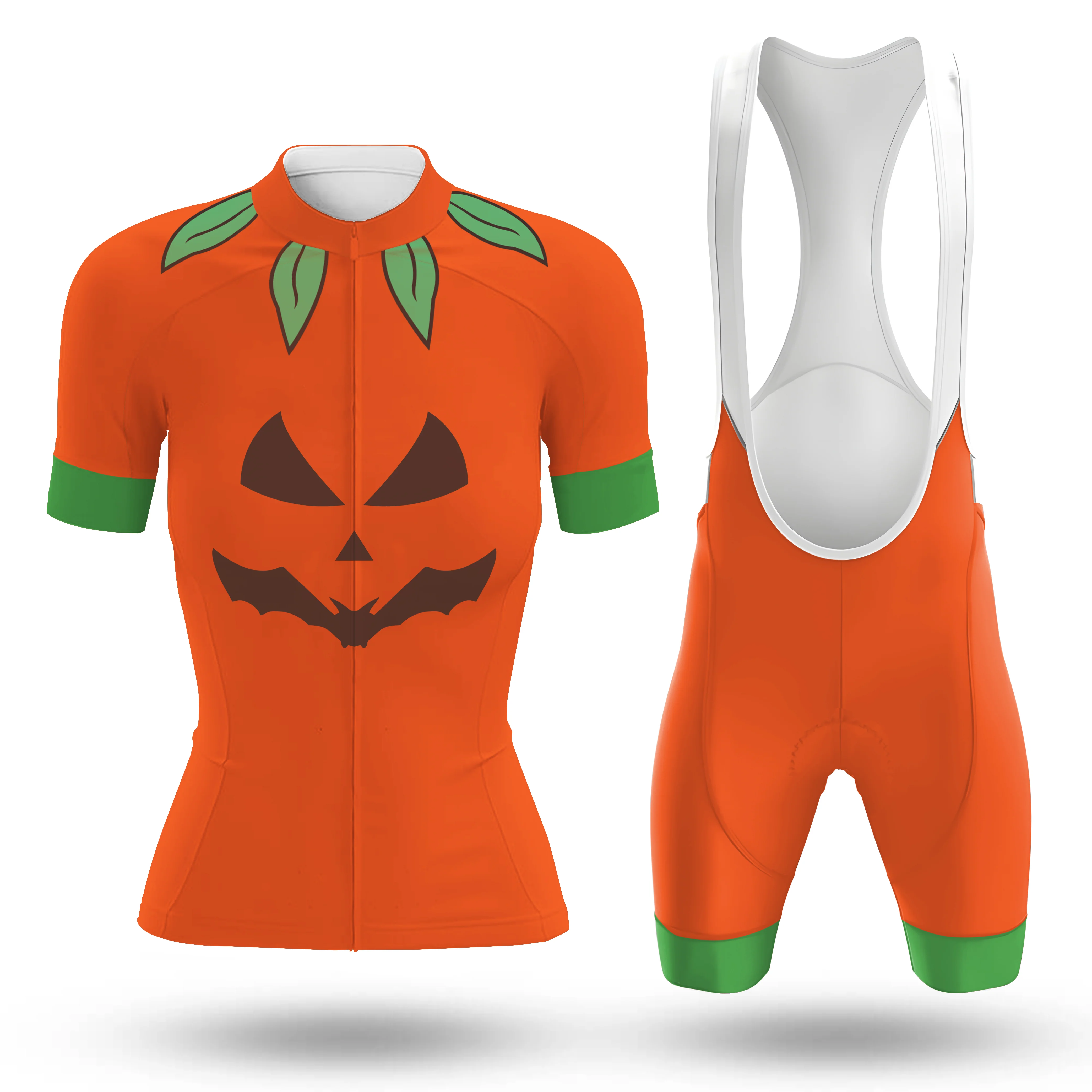 Pumpkin Women's Short Sleeve Cycling Kit