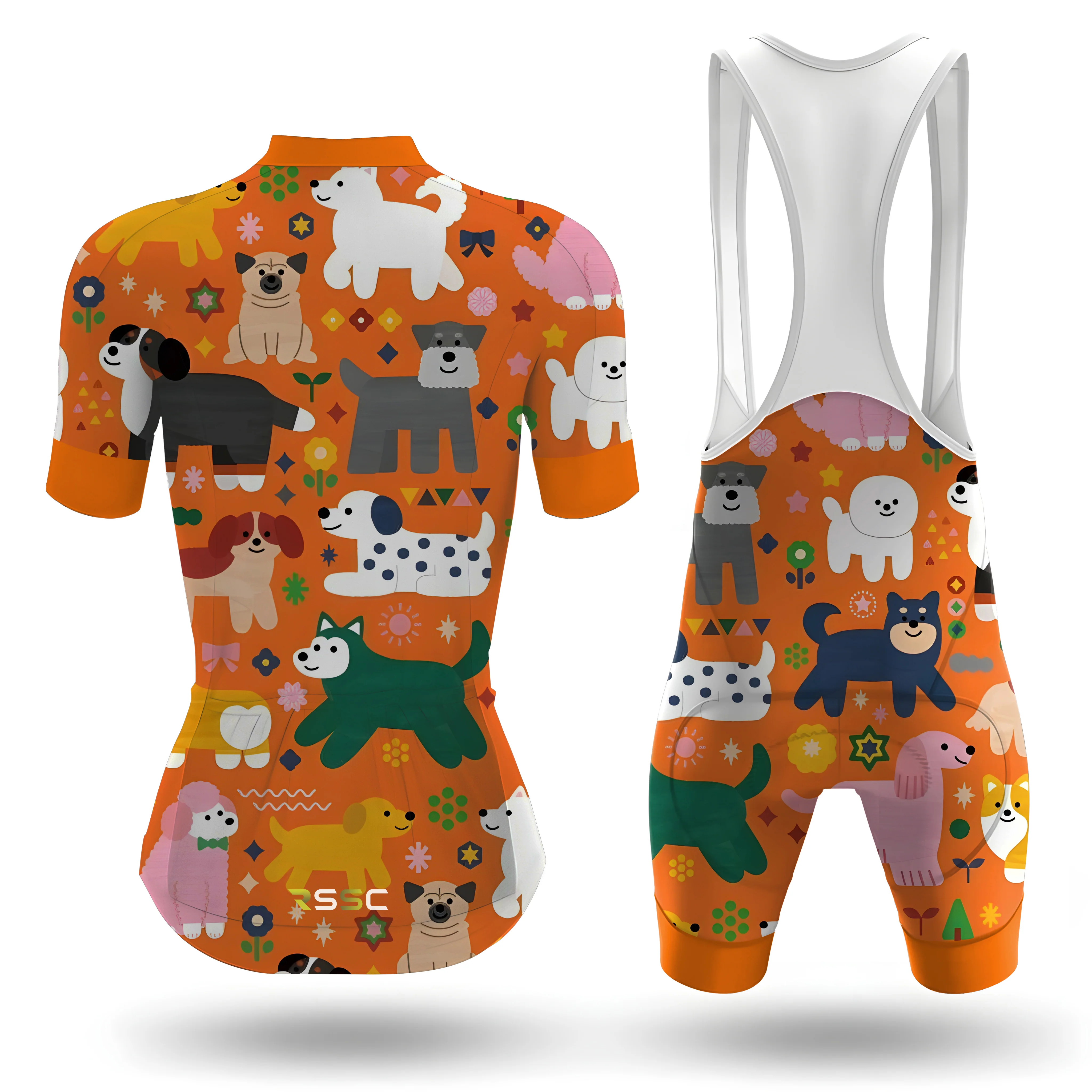 Puppy Women's Short Sleeve Cycling Kit - Image 2