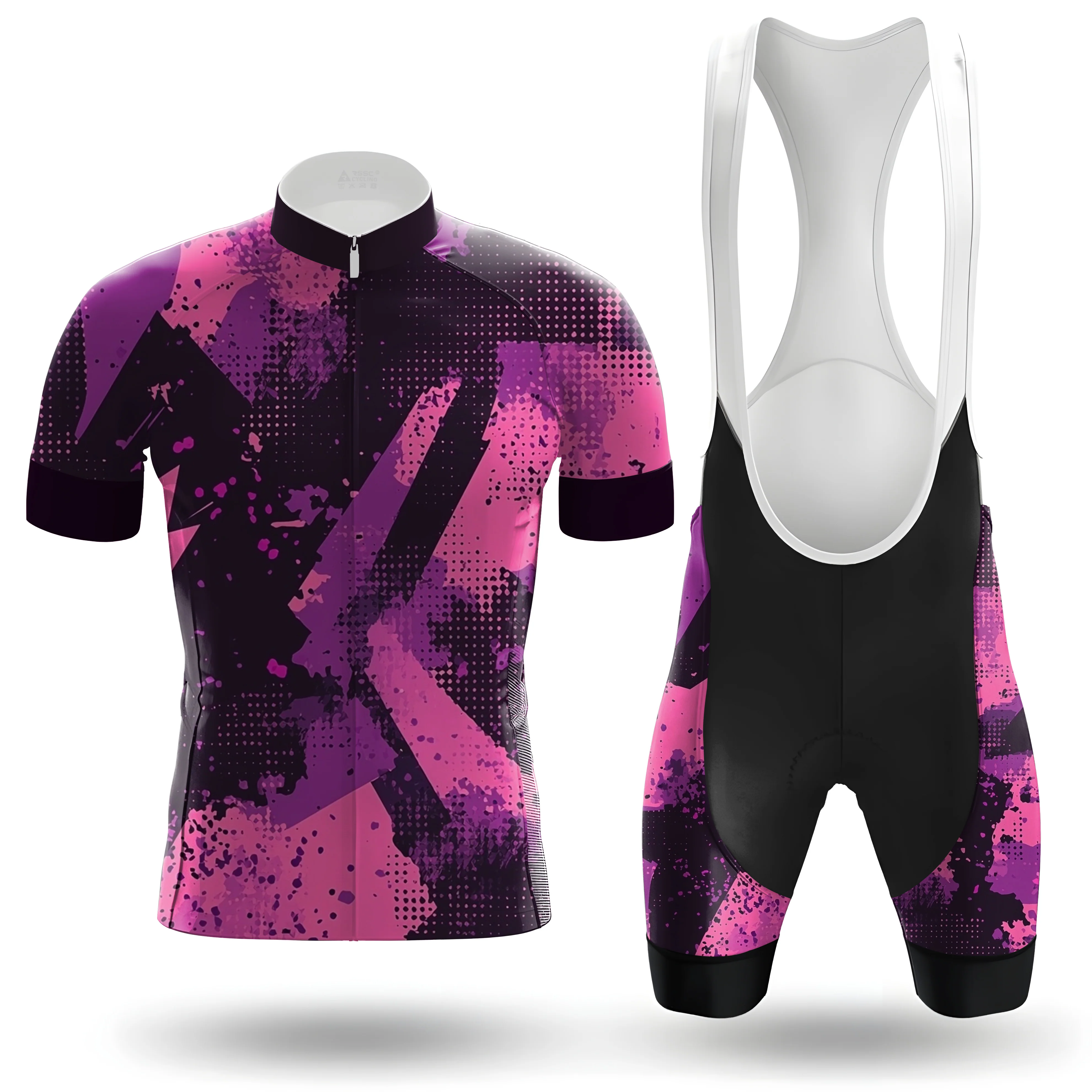 Purple Venom Men's Cycling Kit