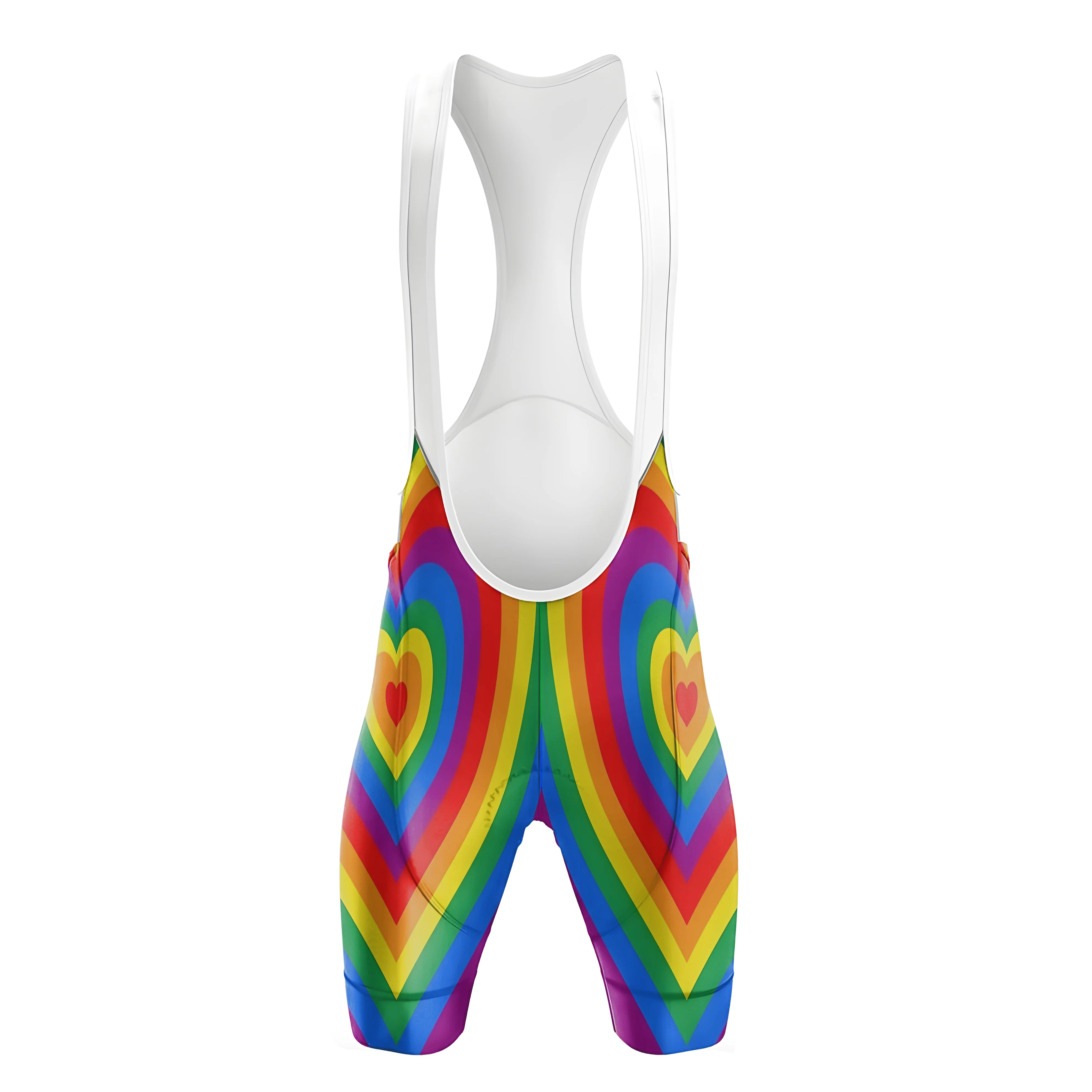 Rainbow Hearts Women's Short Sleeve Cycling Kit - Image 5