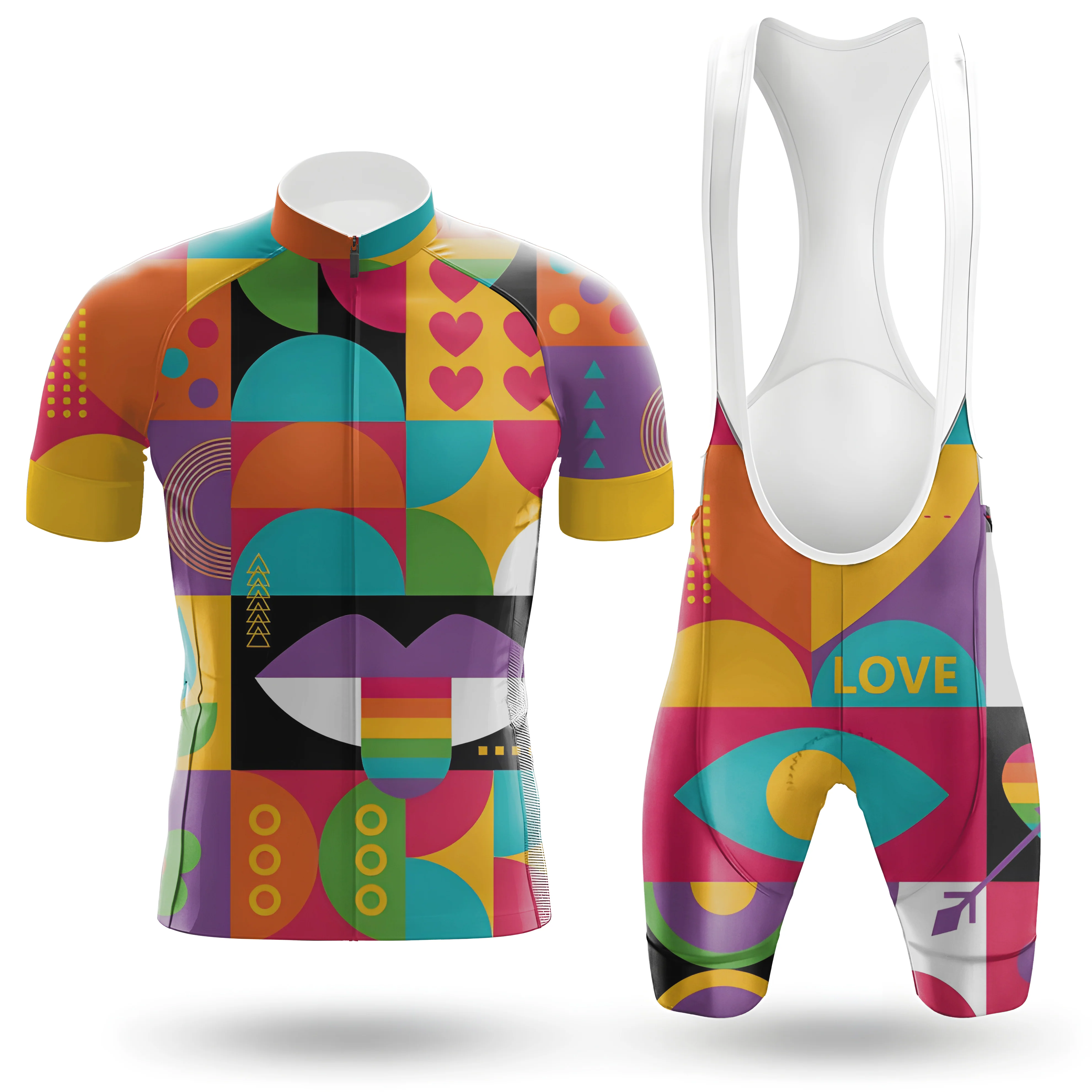 Rainbow Men's Cycling Kit
