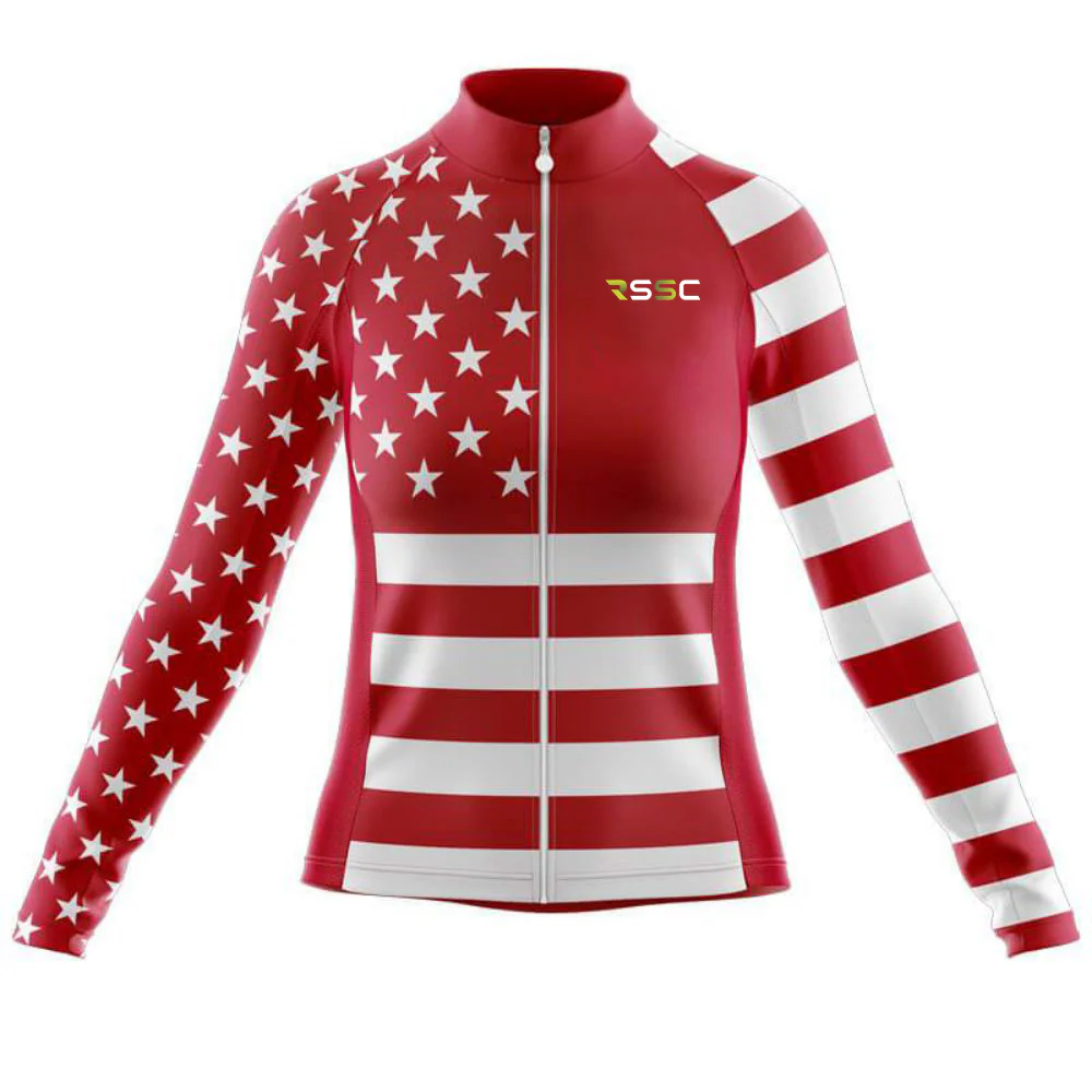 Red American All Star Women's Cycling Kit - Image 5