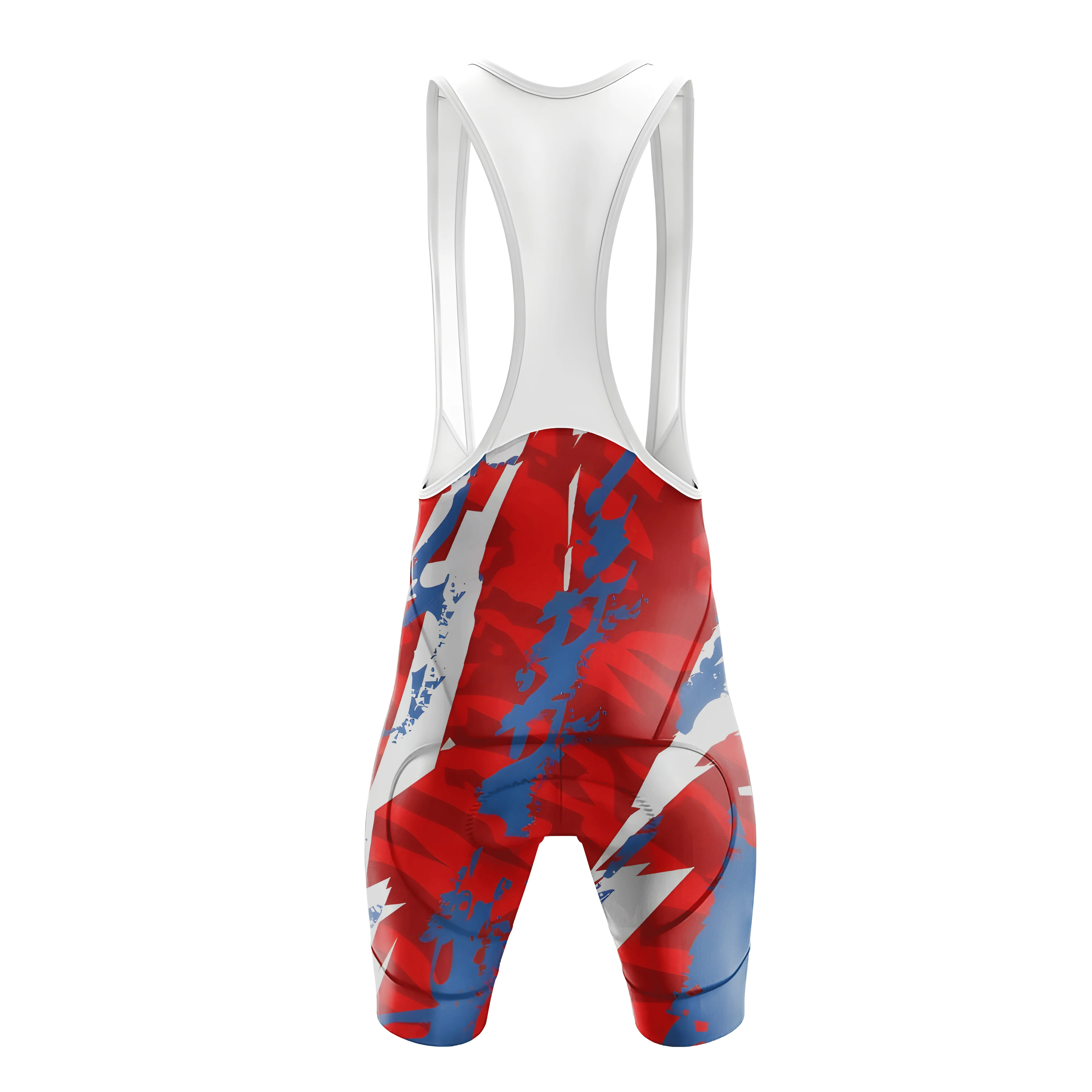 Red Blue Color Men's Cycling Kit - Image 6
