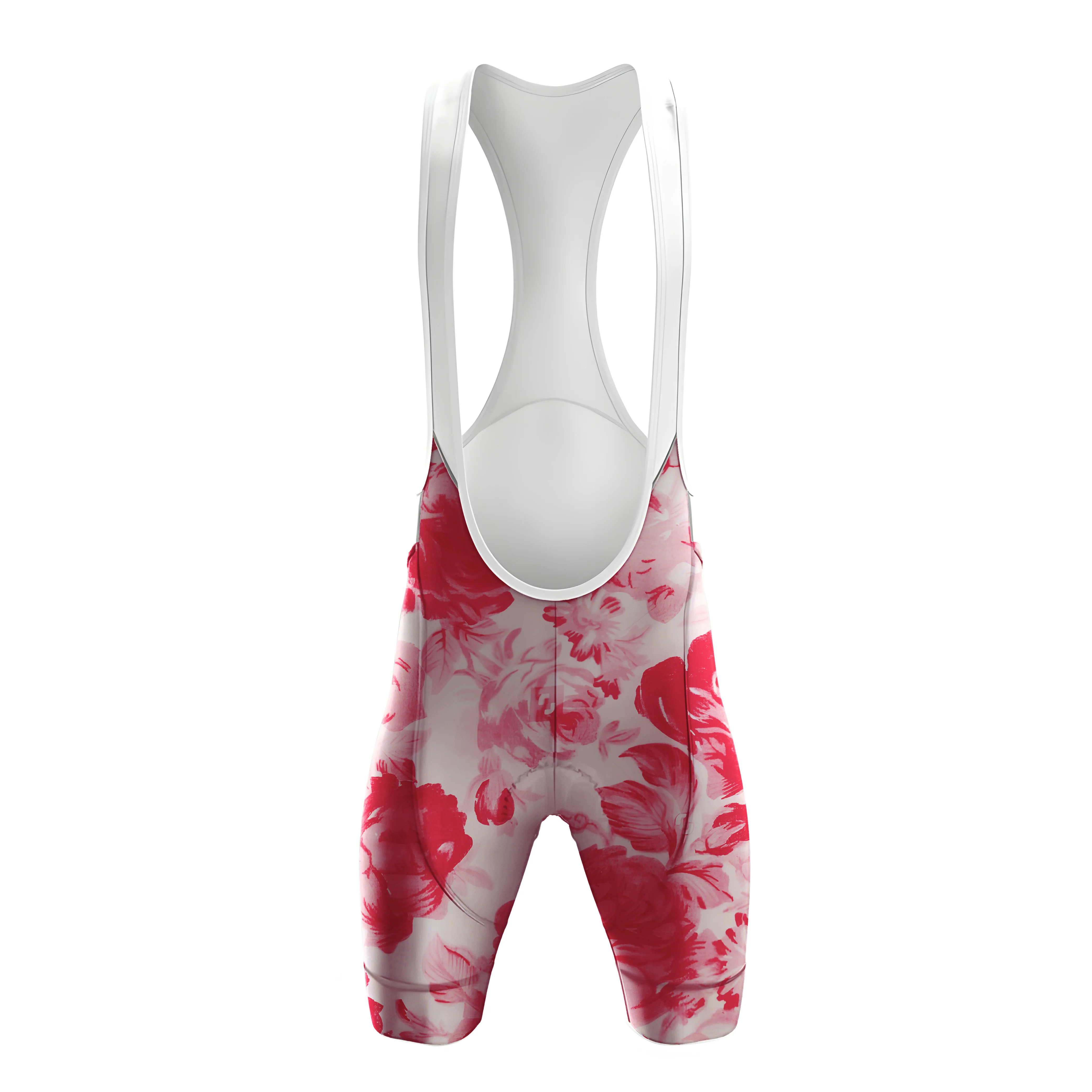 Red Flower Women's Short Sleeve Cycling Kit - Image 5