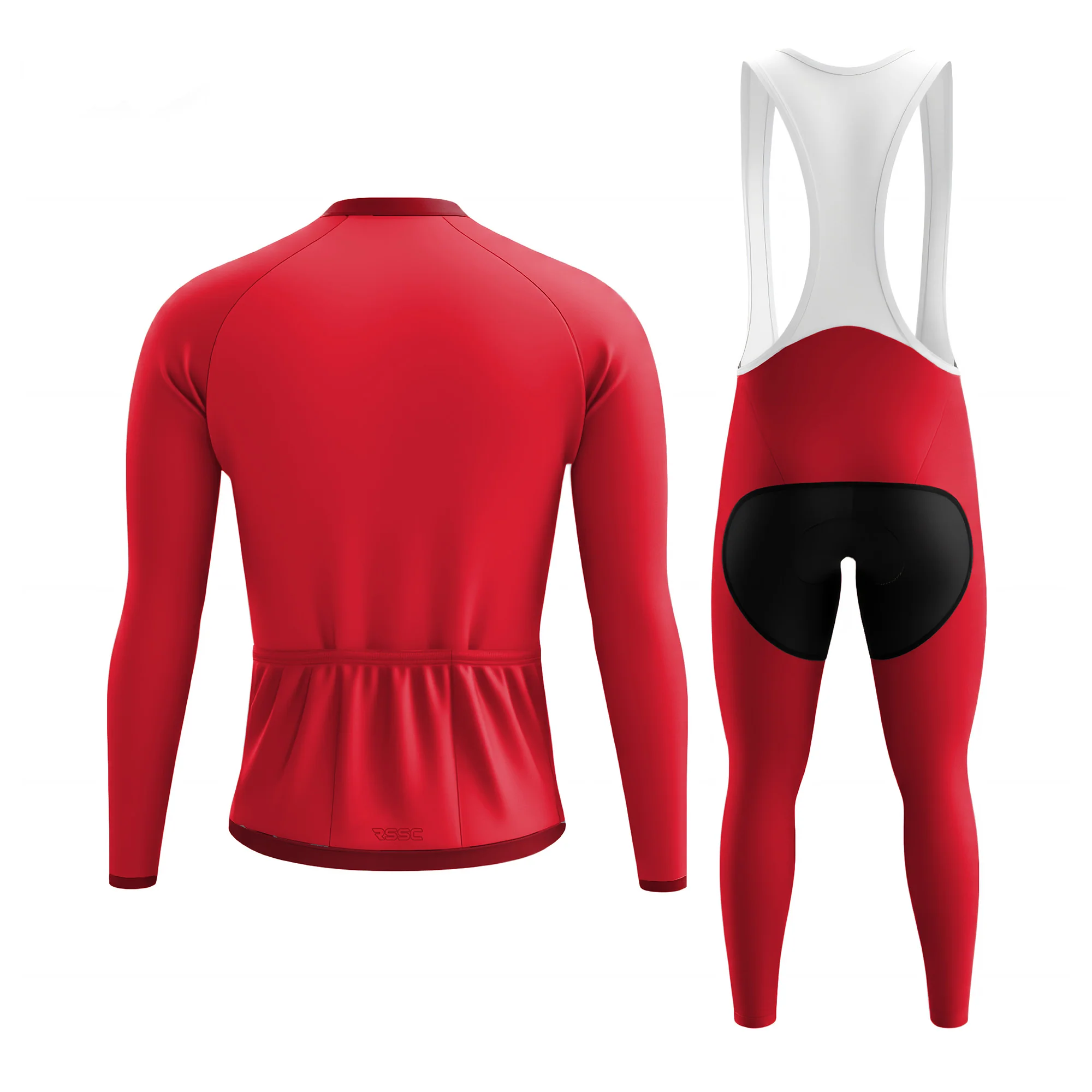 Red Signal Men's Long Sleeve Cycling Kit - Image 2