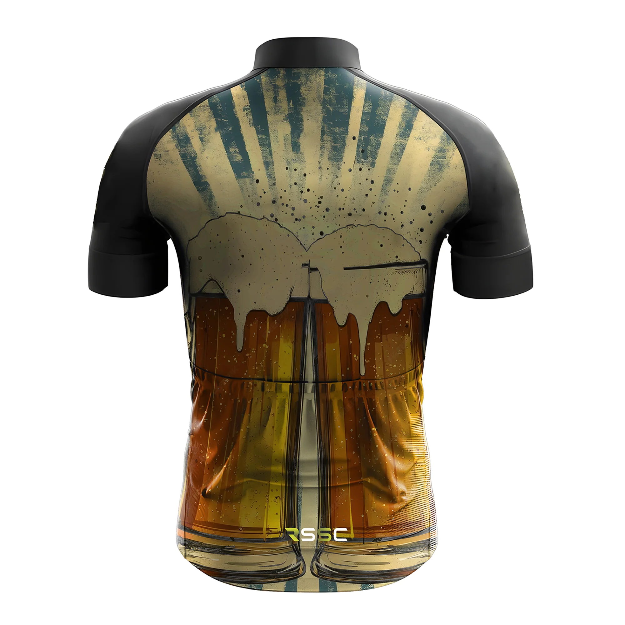 Retro Beer Mug Men's Cycling Kit - Image 4