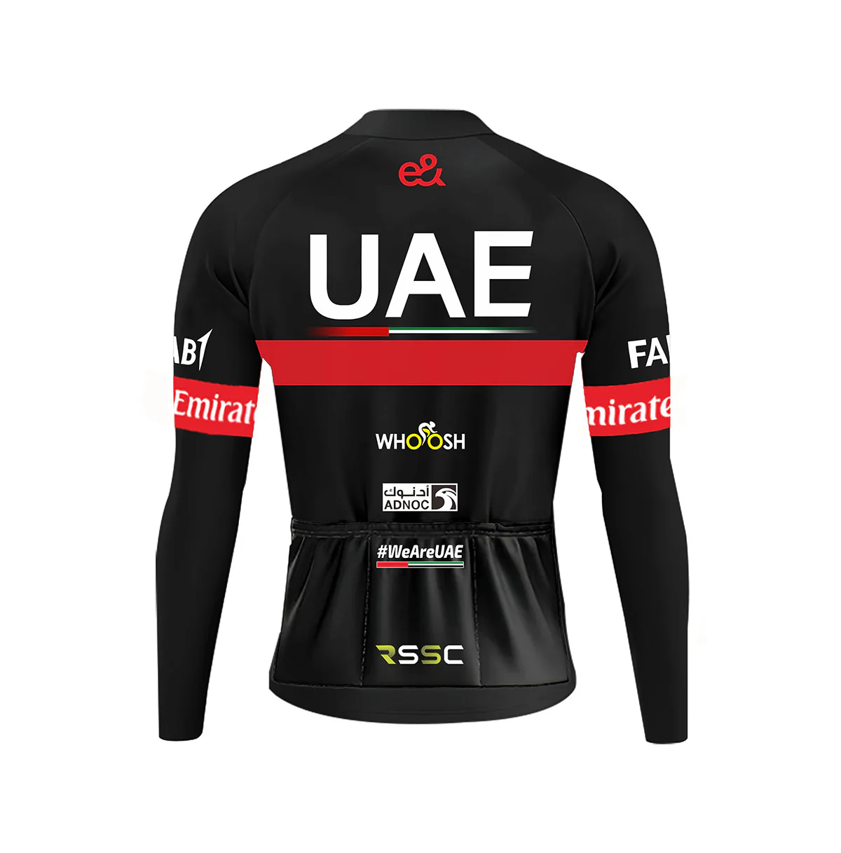 Retro Emirates Movement Men's Long Sleeve Cycling Kit - Image 4