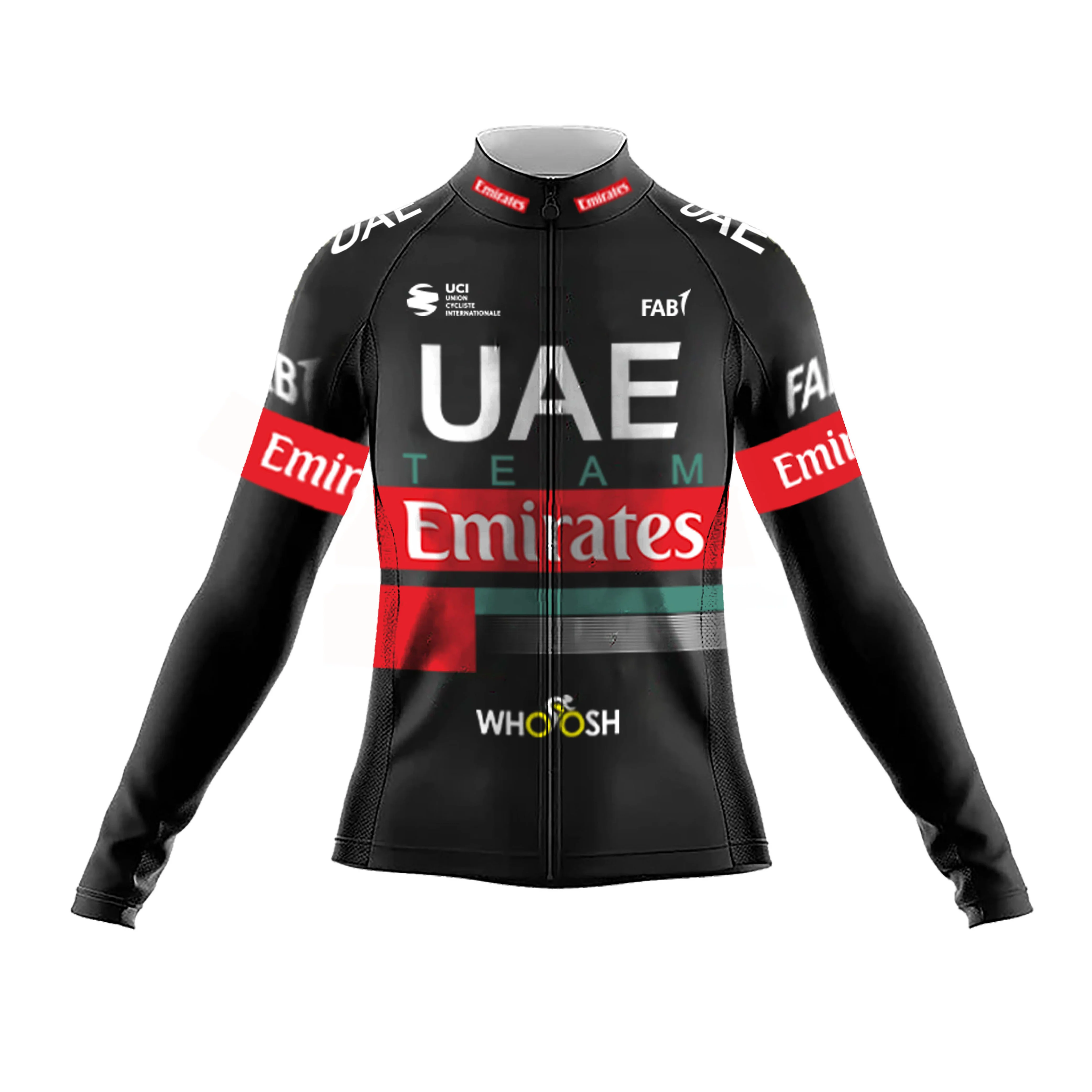 Retro Emirates Movement Women's Long Sleeve Cycling Kit - Image 3
