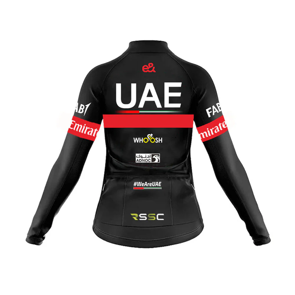 Retro Emirates Movement Women's Long Sleeve Cycling Kit - Image 4