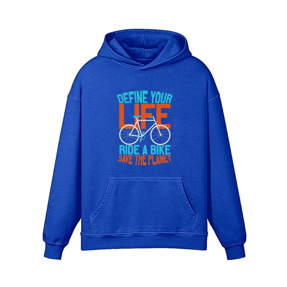 Ride A Bikesave The Ptanet Hoodie - Image 2