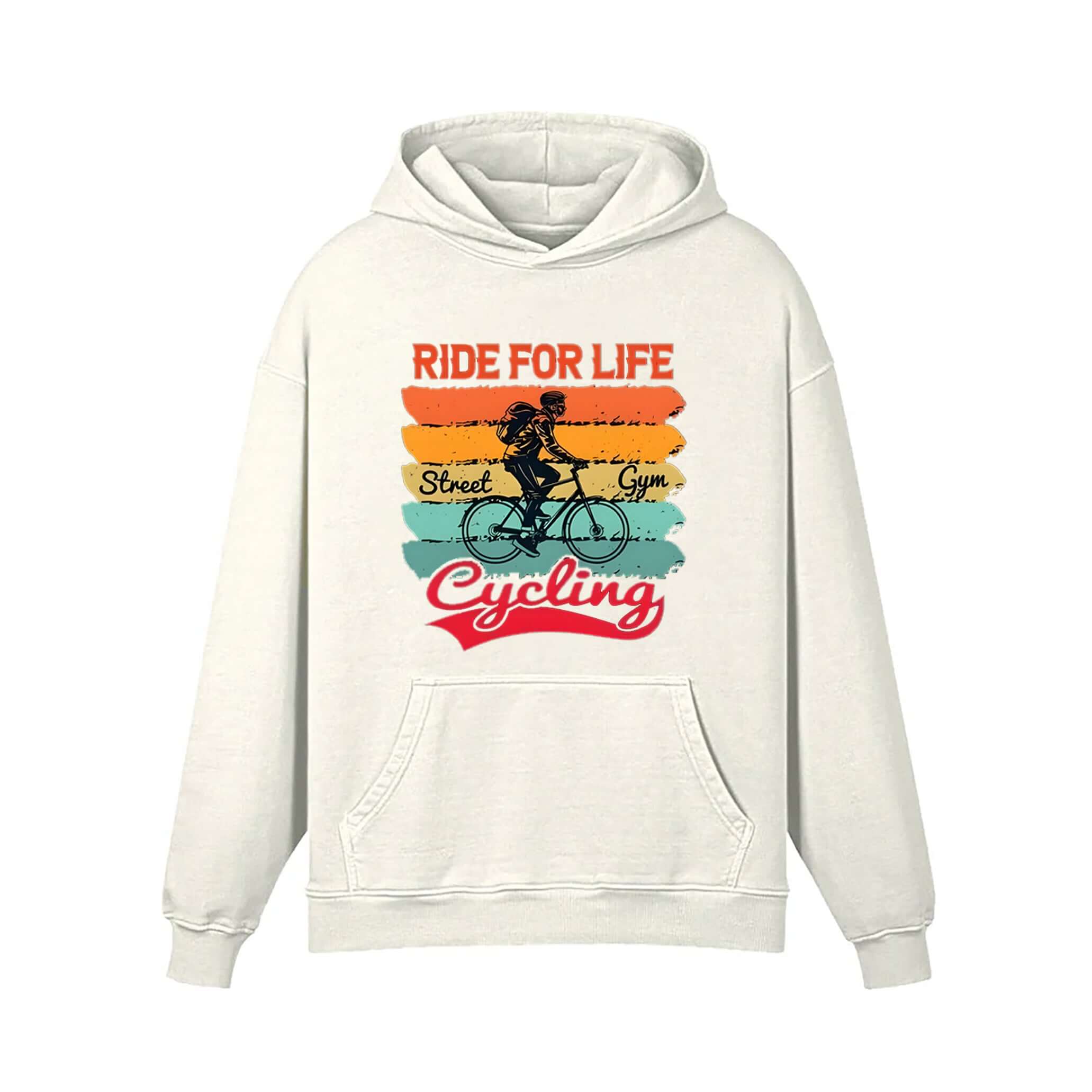 Ride For Life Cycling Hoodie - Image 3