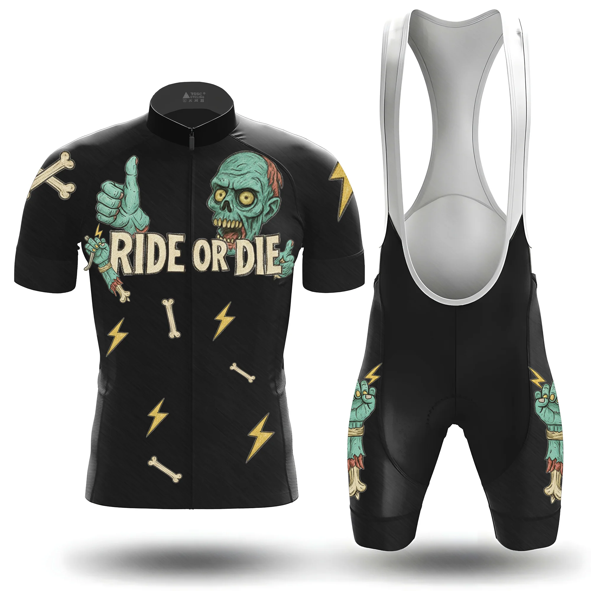 Riders Who Ride or Die Men's Short Sleeve Cycling Kit