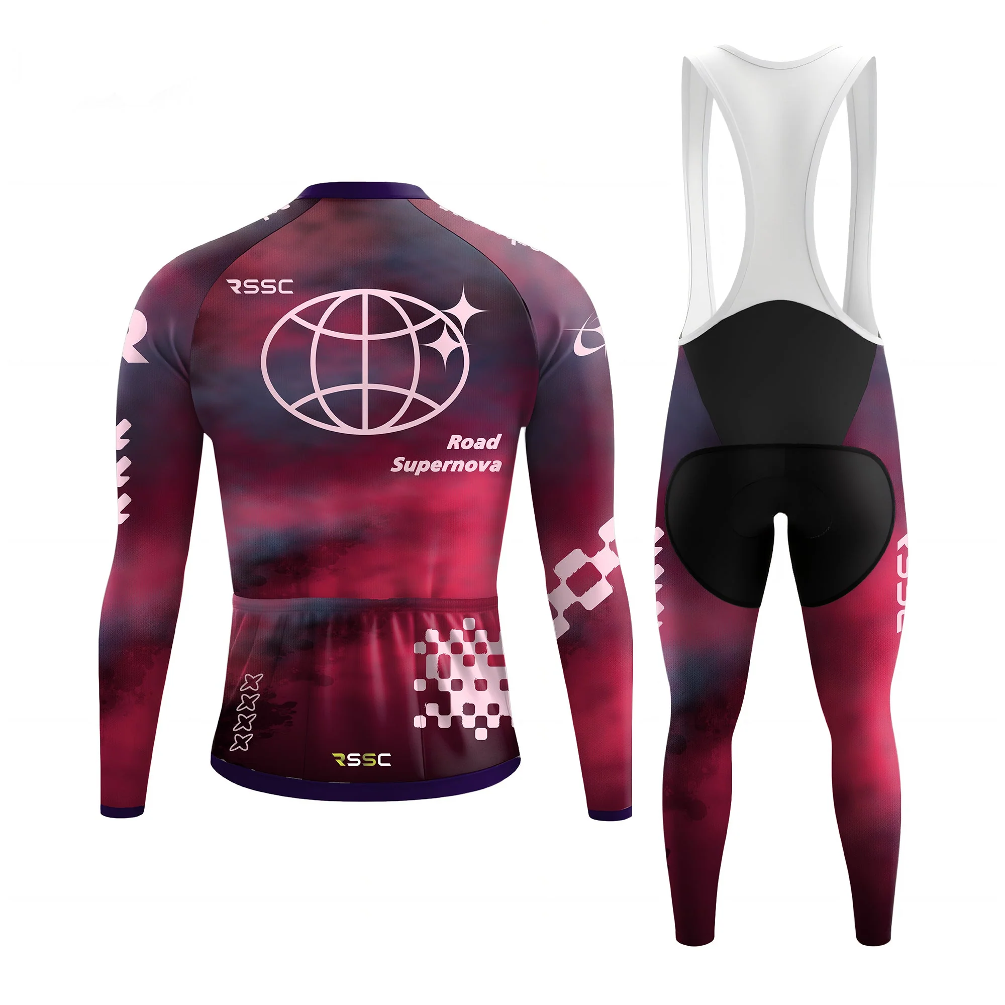 Road Supernova Men's Long Sleeve Cycling Kit - Image 2