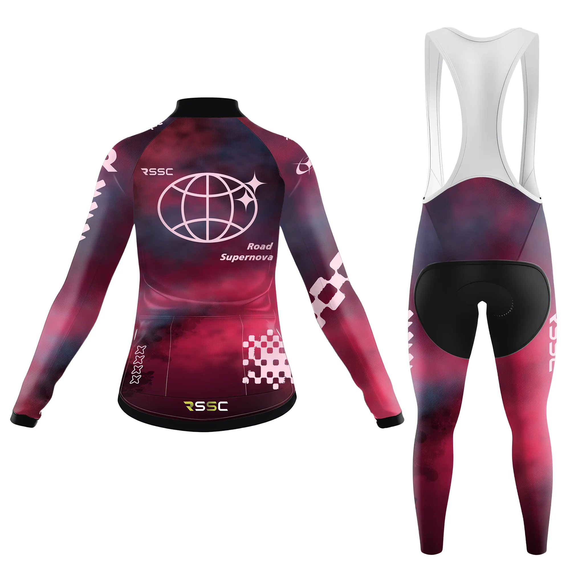 Road Supernova Women's Long Sleeve Cycling Kit - Image 2